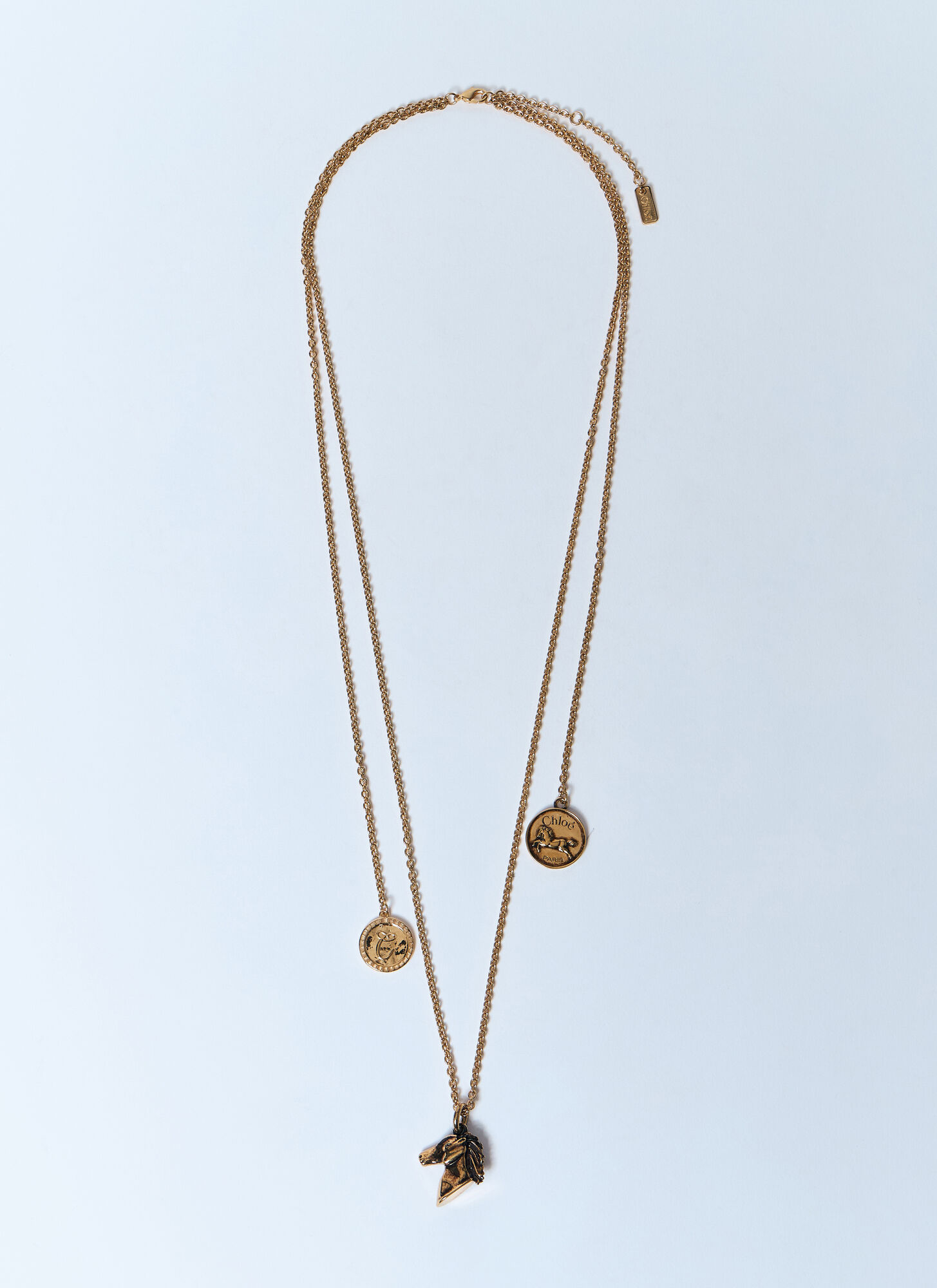 Chloé Women's Gold Charms Necklace - Woman Jewellery One Size