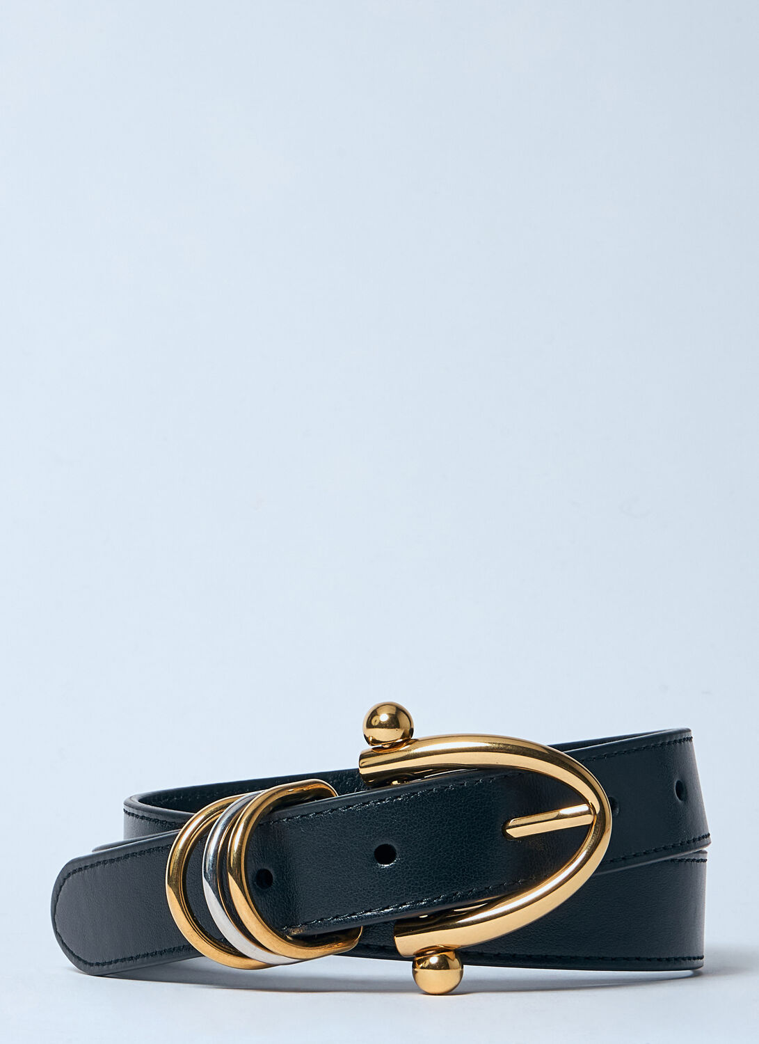 Chloé Bracelet Leather Belt In Black