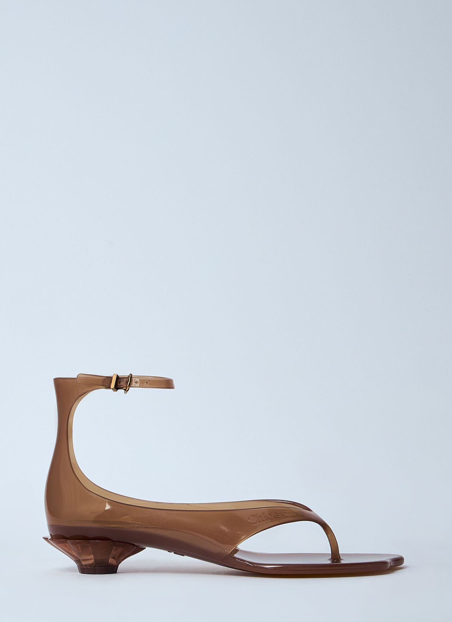 Chloé Women's Brown Jelly Sandals - Woman Sandals Eu - 36
