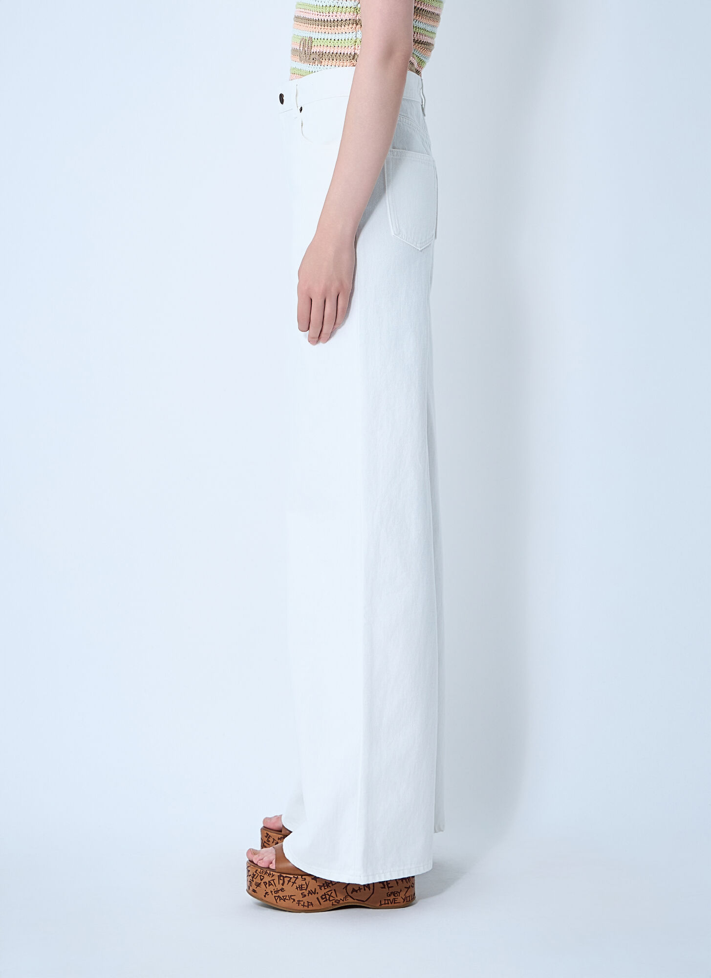  Chloé Chloé Five-pocket Jeans - Frau Jeans White 29 