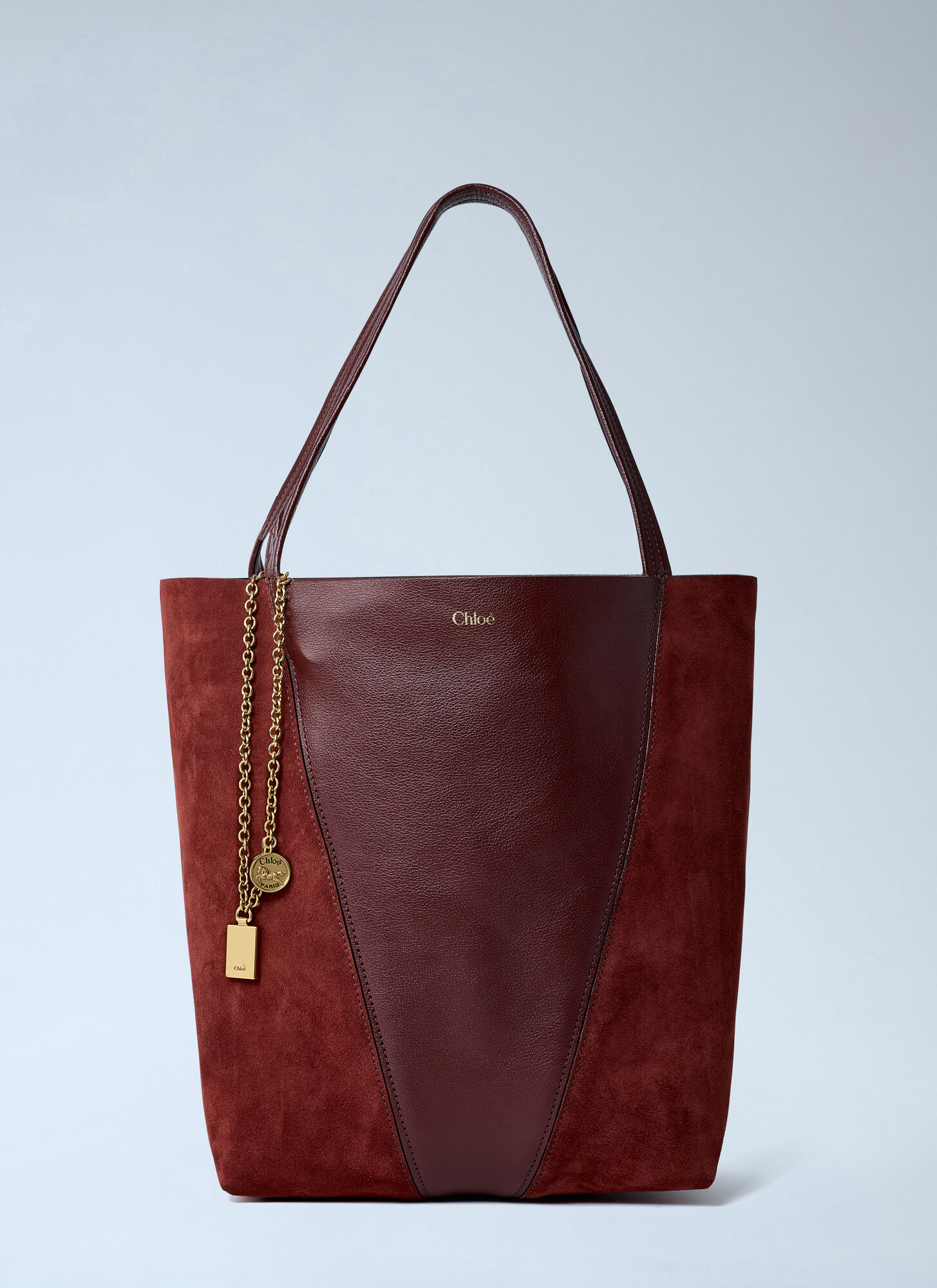 Chloé Spin 托特包 - Female 手提袋 Brown One Size