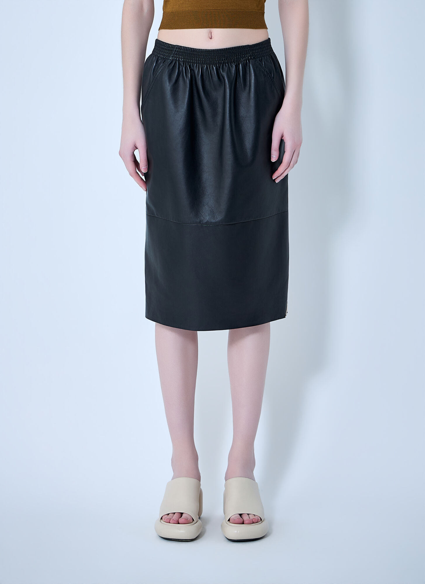 Chloé Knee-Length Pencil Skirt - Woman Skirts Black Fr - 36