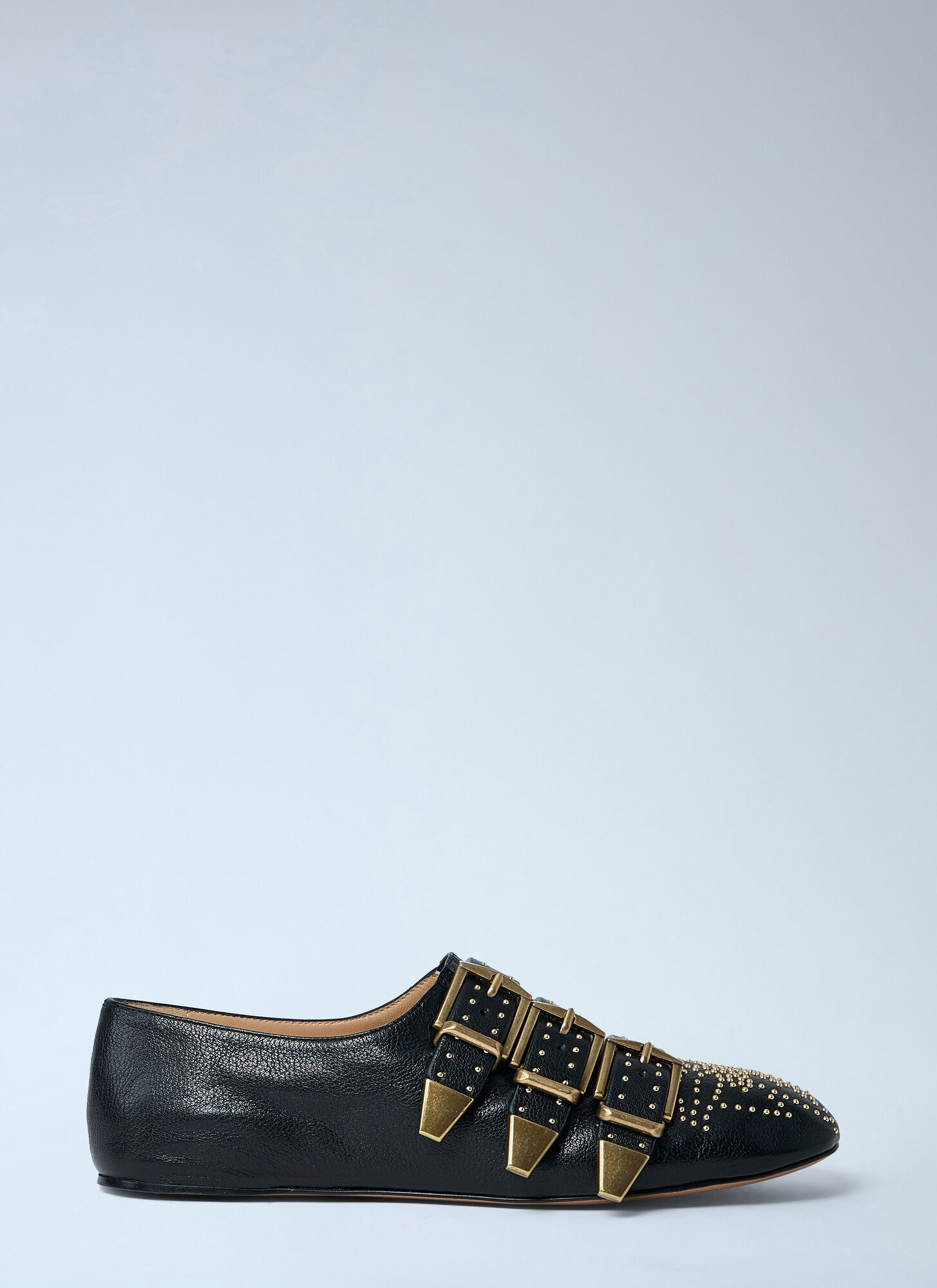 Chloé Women's Black Susanna Shoes - Woman Flats Eu - 41