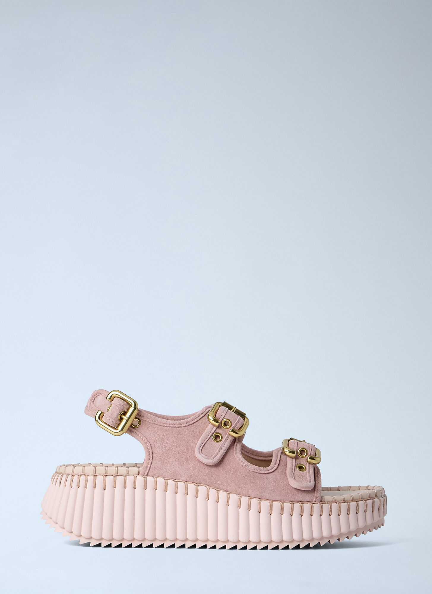 Chloé Nama Sandal - Woman Sandals Pink Eu - 41 - Immagine 1