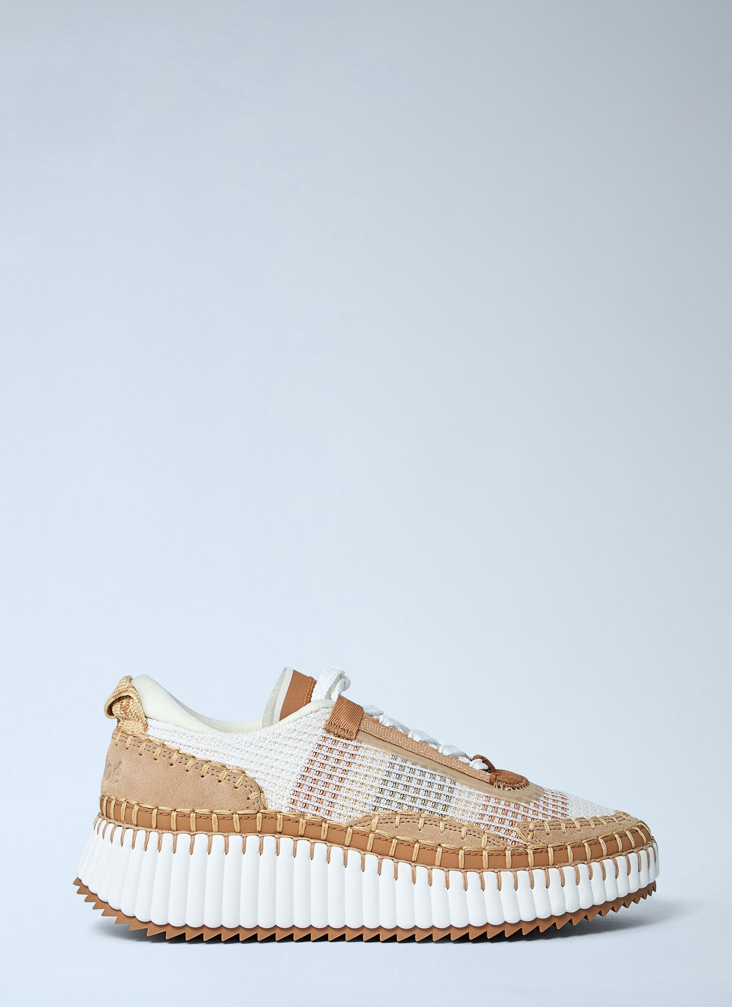 Chloé Women's Beige Nama Sneakers - Woman Sneakers Eu - 36