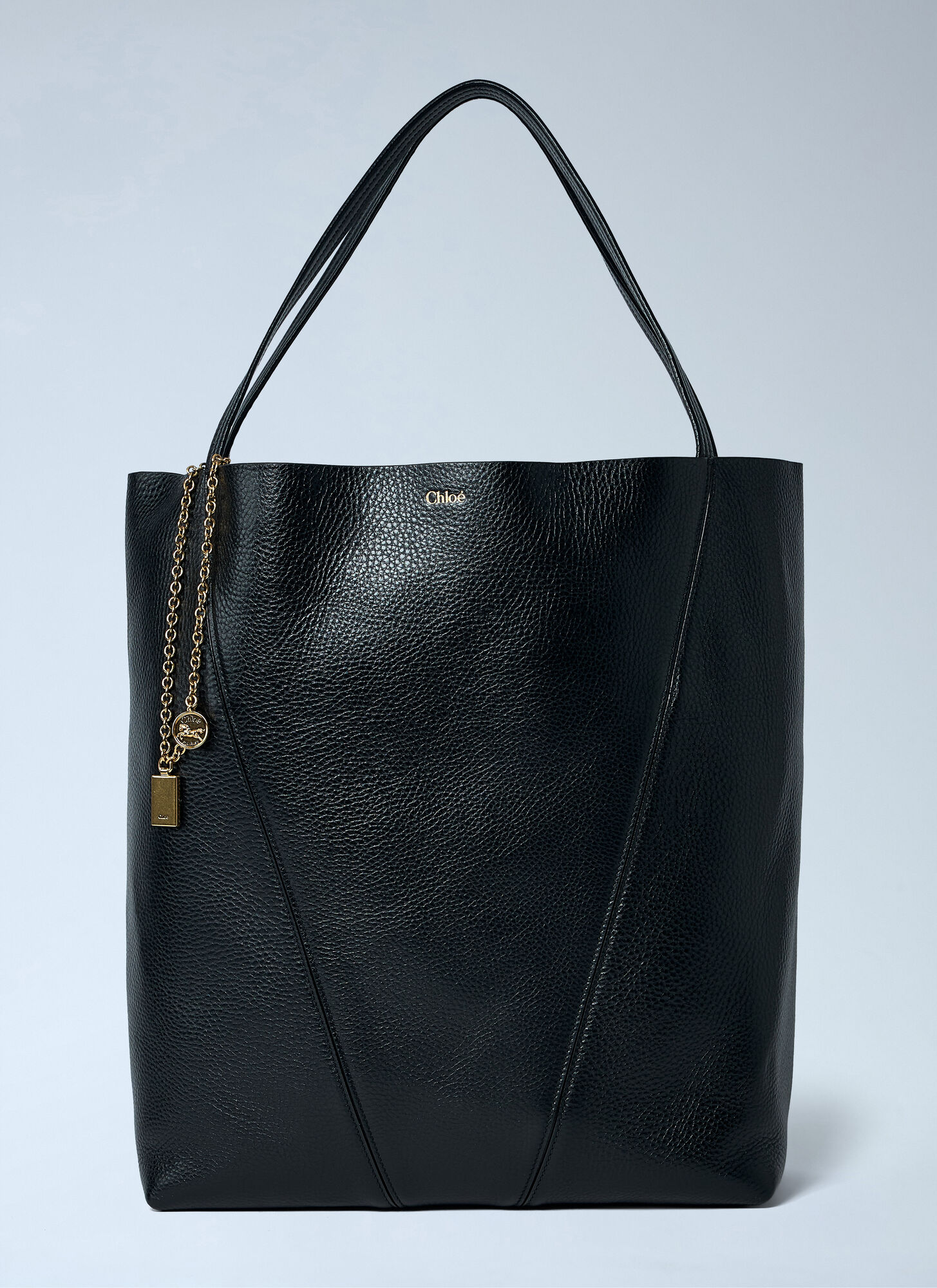 Chloé Donna Nero - Spin Large Shopper Bag - Bags - One Size - Immagine 2