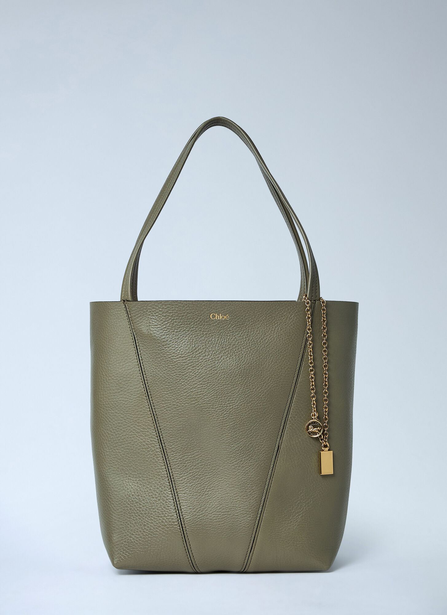 Chloé Donna Verde - Spin Tote Bag, Size: One Size
