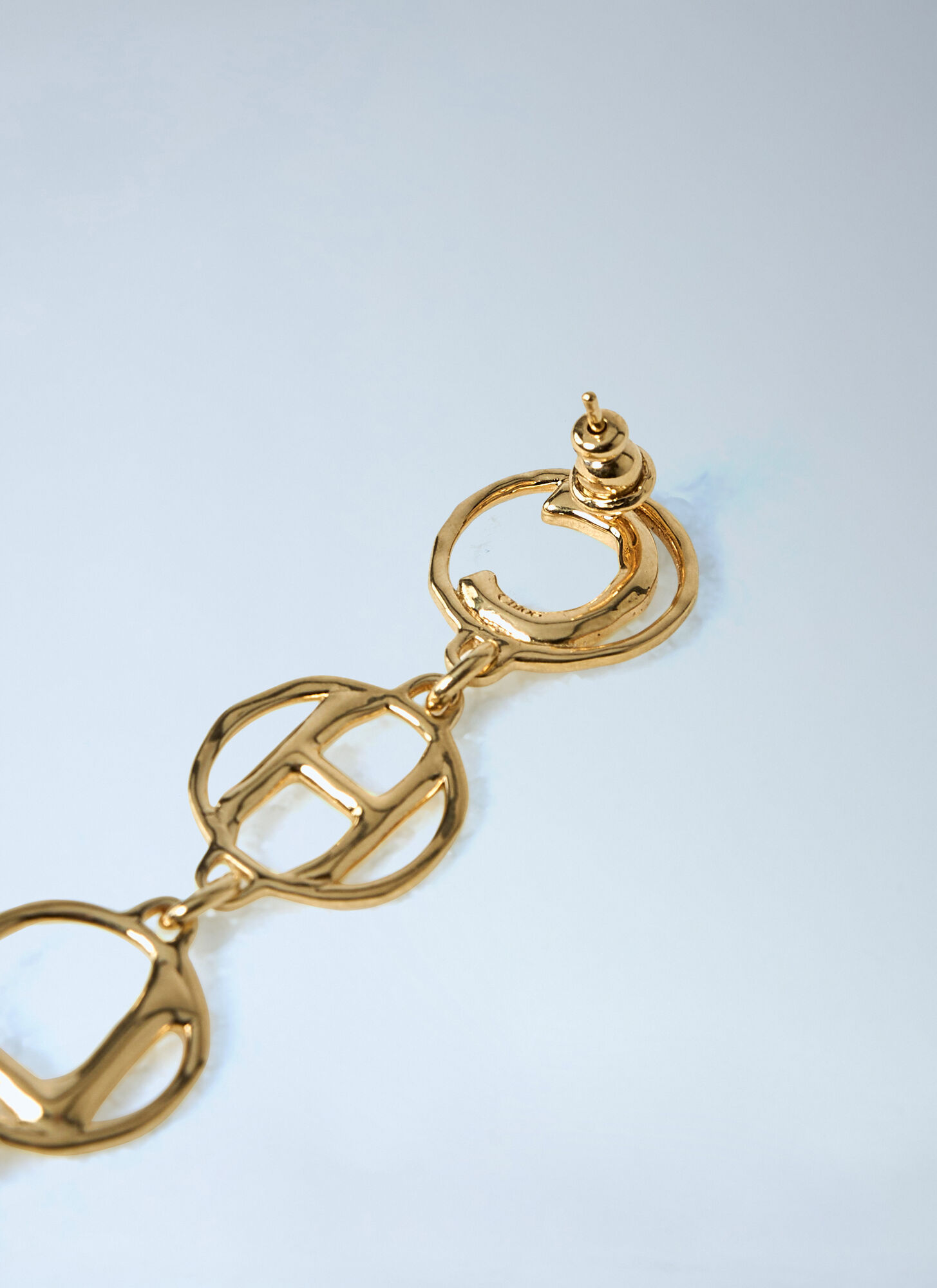  Chloé Chloé Script Earrings - Frau Schmuck Gold One Size 