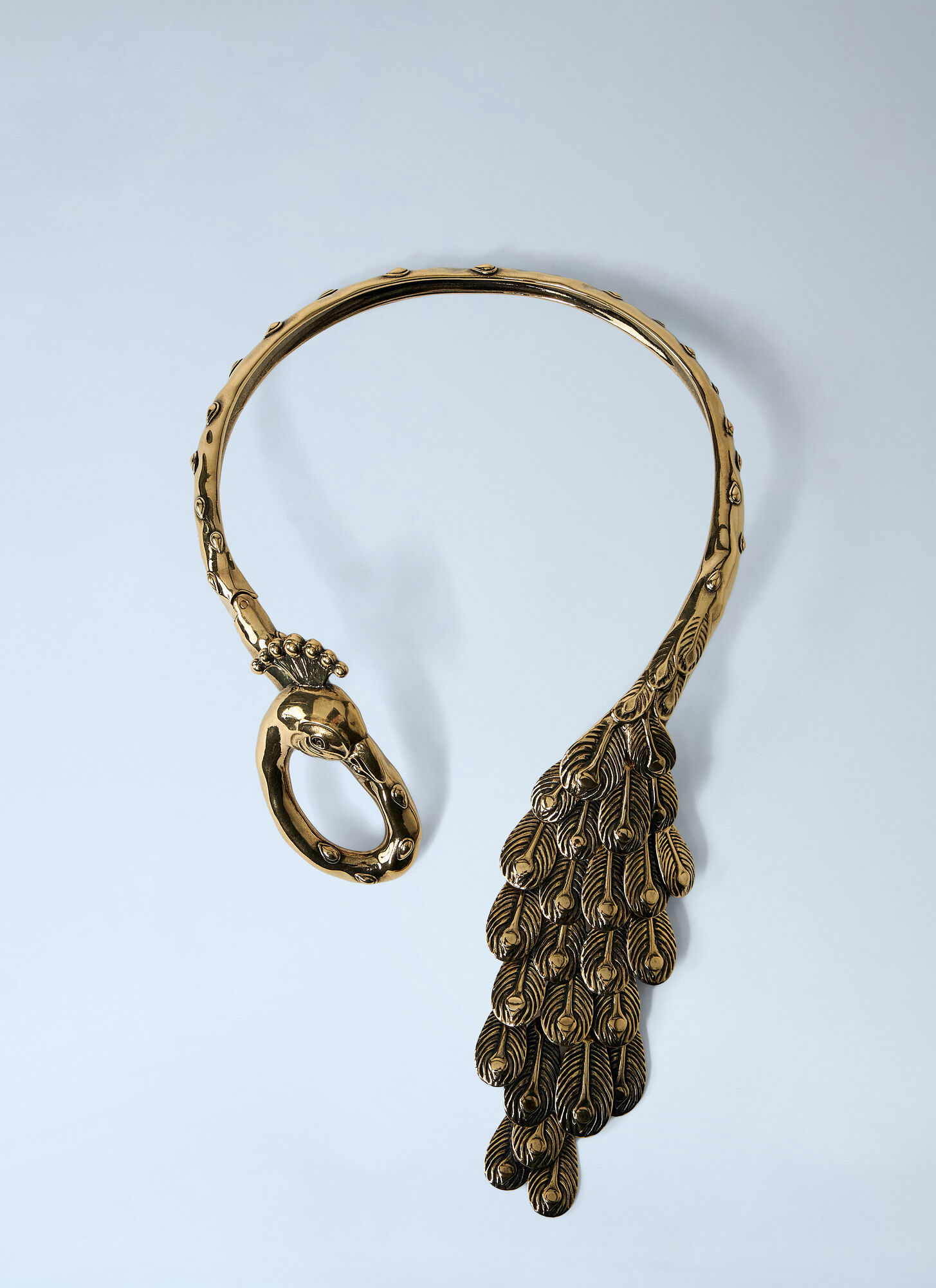 Chloé Women's Gold Feather Necklace - Woman Jewellery One Size