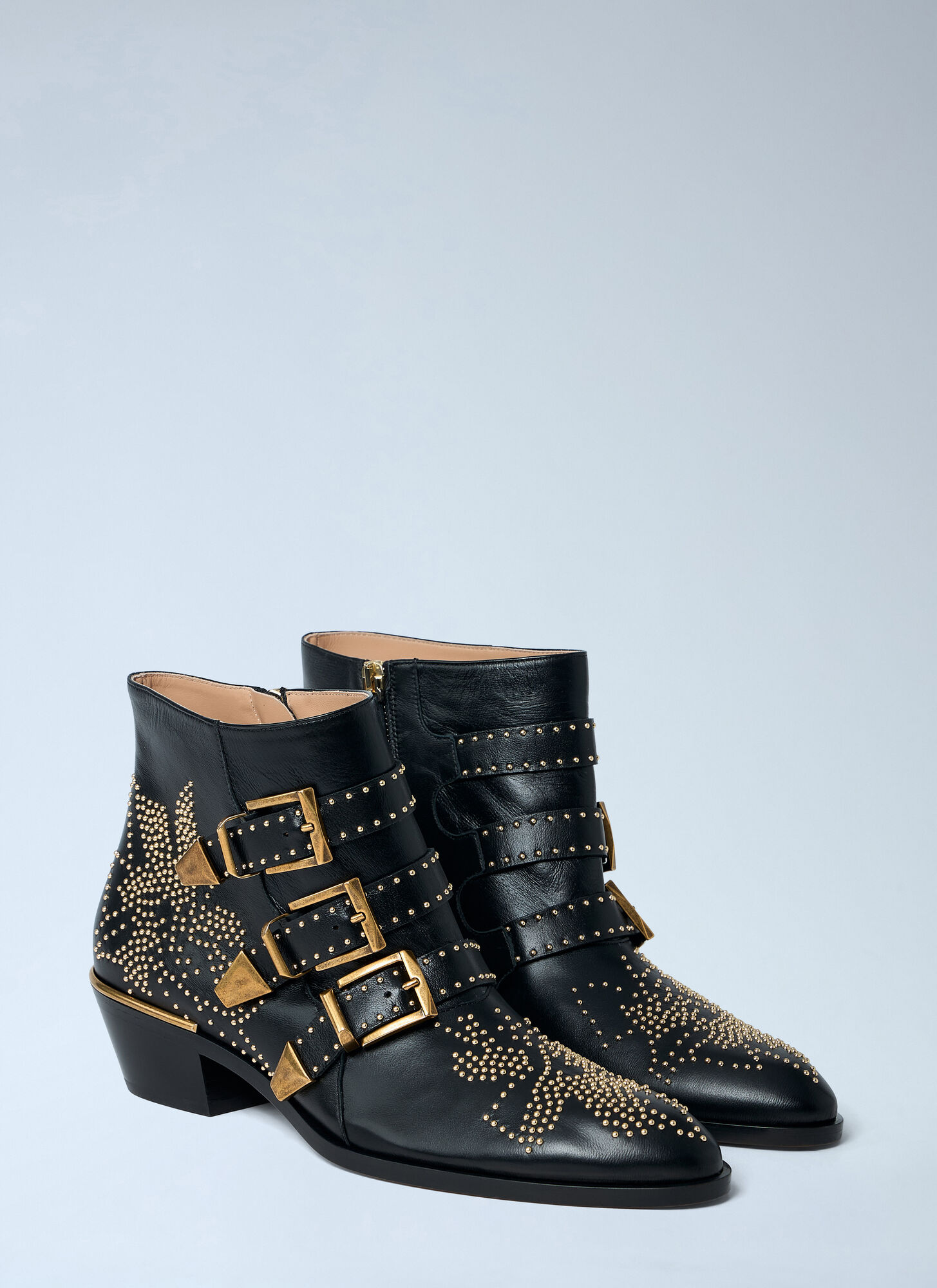  Chloé Chloé Susanna Ankle Boots - Frau Stiefel Black Eu - 38 
