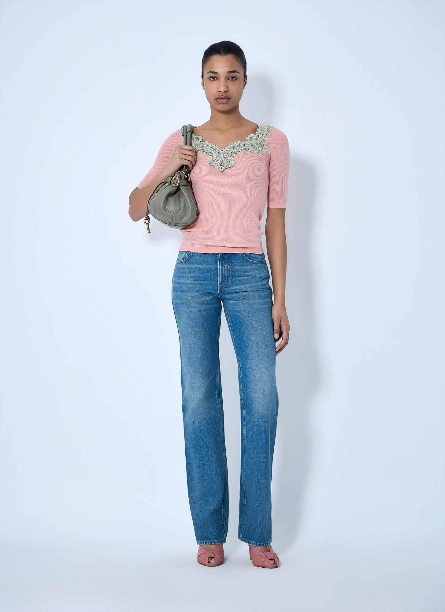  Chloé Chloé Straight-leg Denim Jeans - Frau Jeans Blue 29 