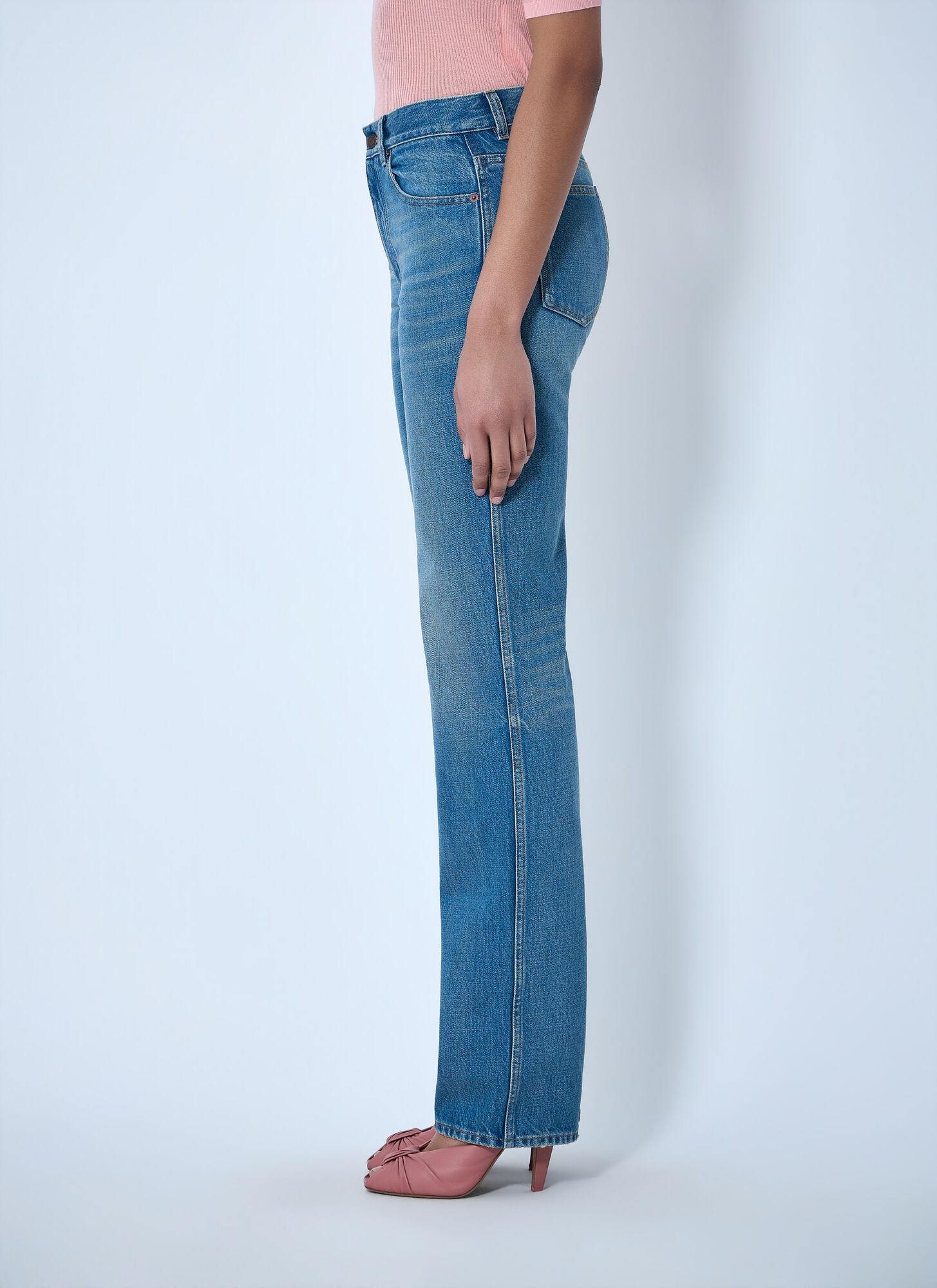  Chloé Chloé Straight-leg Denim Jeans - Frau Jeans Blue 29 