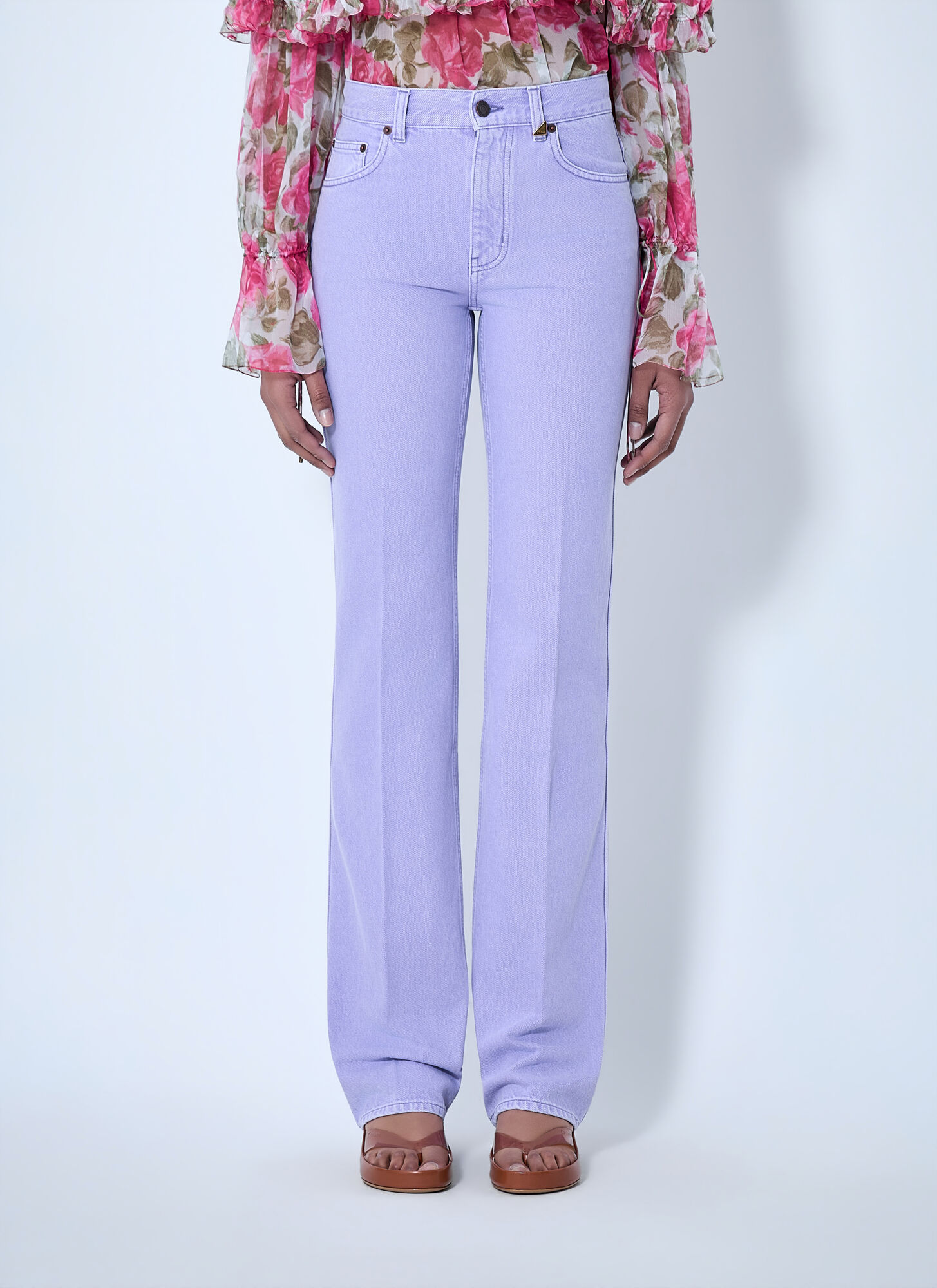 Chloe Women's Purple Straight Jeans Size 27 - Mytheresa - Image 4