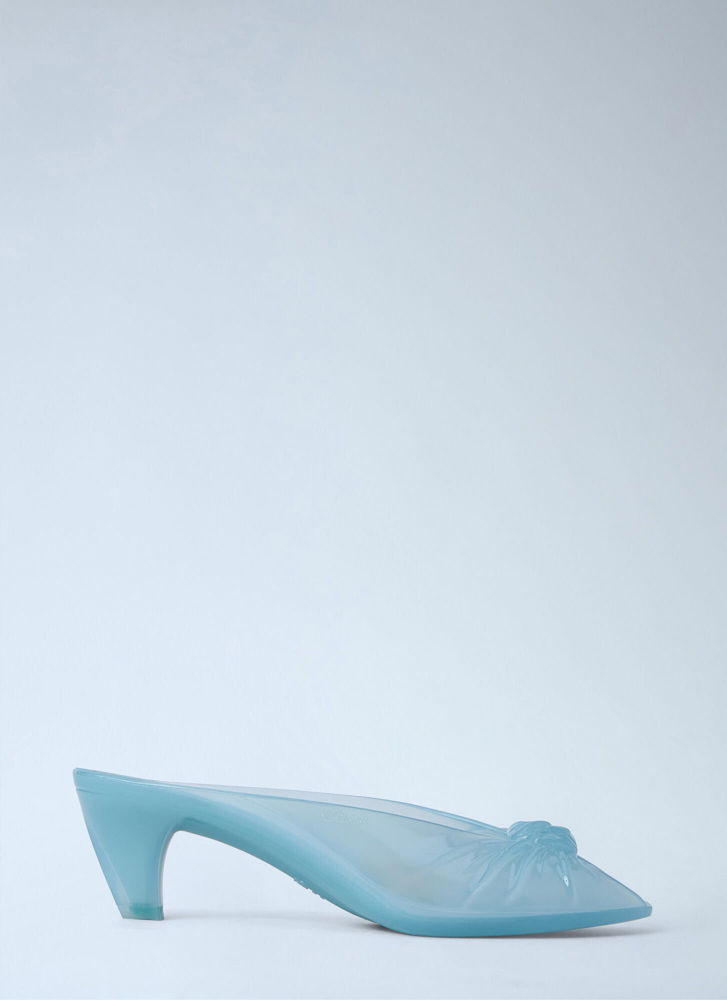 Chloé Women's Light Blue Jelly Mules - Woman Heels Eu - 36