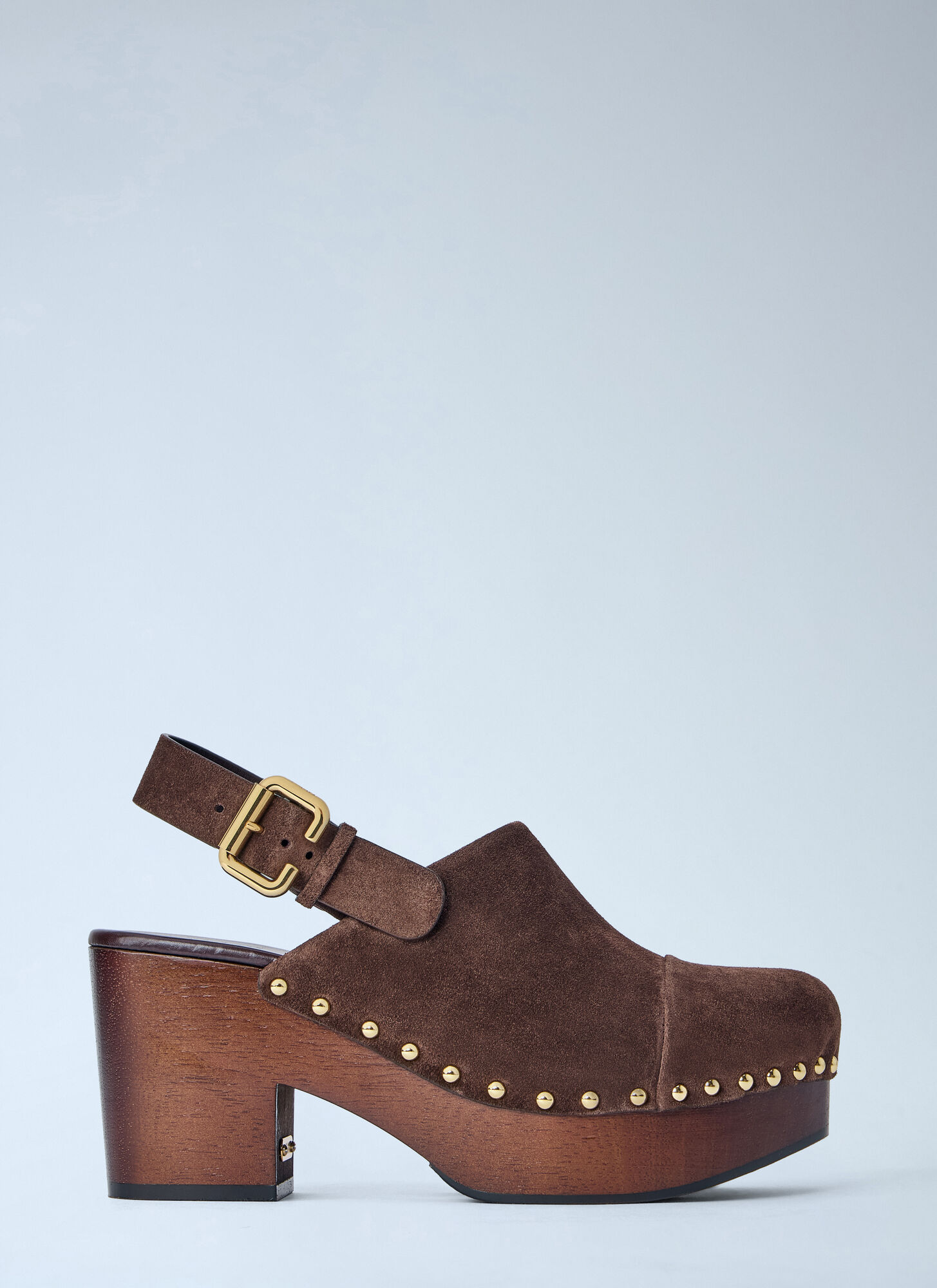 Chloé Women's Brown Jeannette Clogs - Woman Sandals Eu - 37