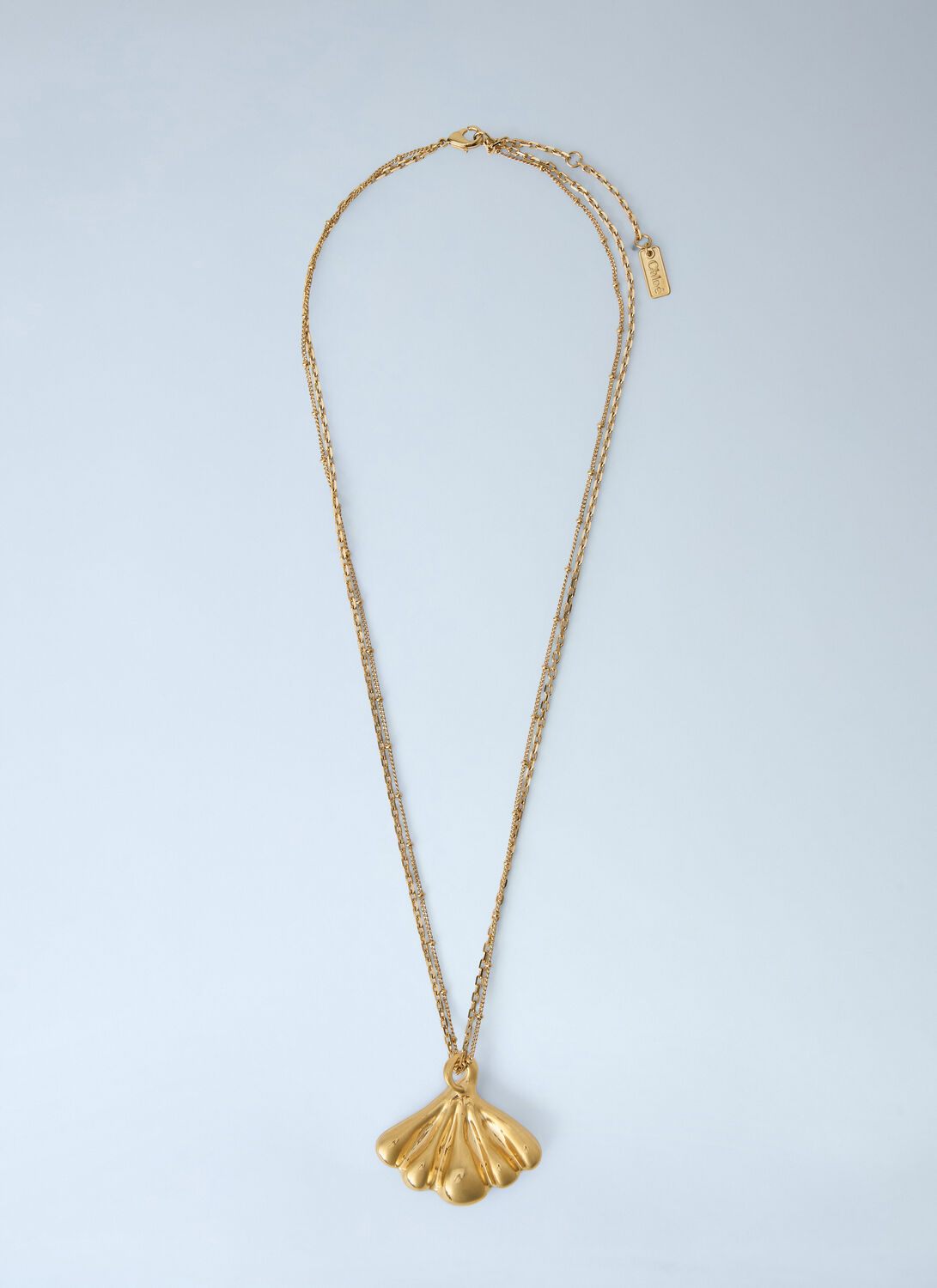 Chloé Mirror Pendant Necklace - Woman Jewellery Gold One Size