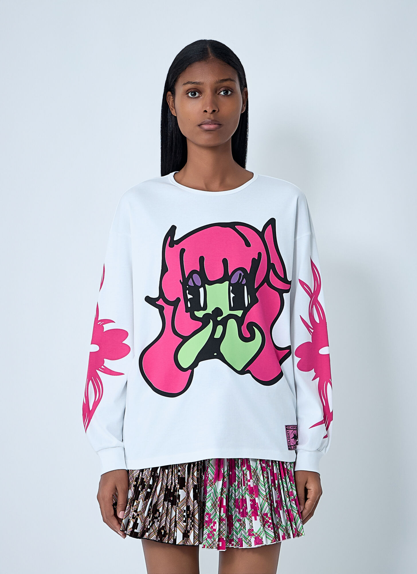 Chopova Lowena Women Printed T-shirt In Blue