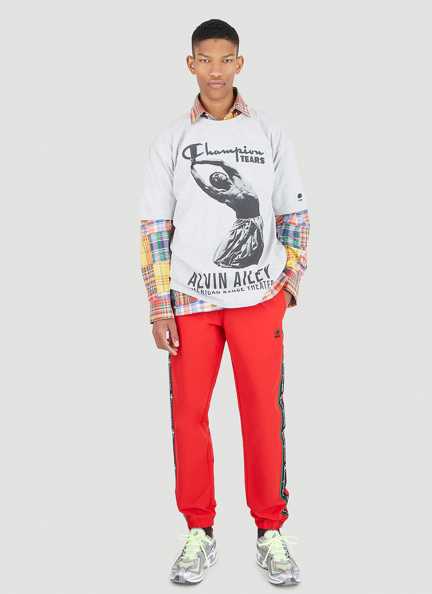  Champion Tears Champion Tears Check Bermuda Shirt - Mann Hemden Multicolour Xl 