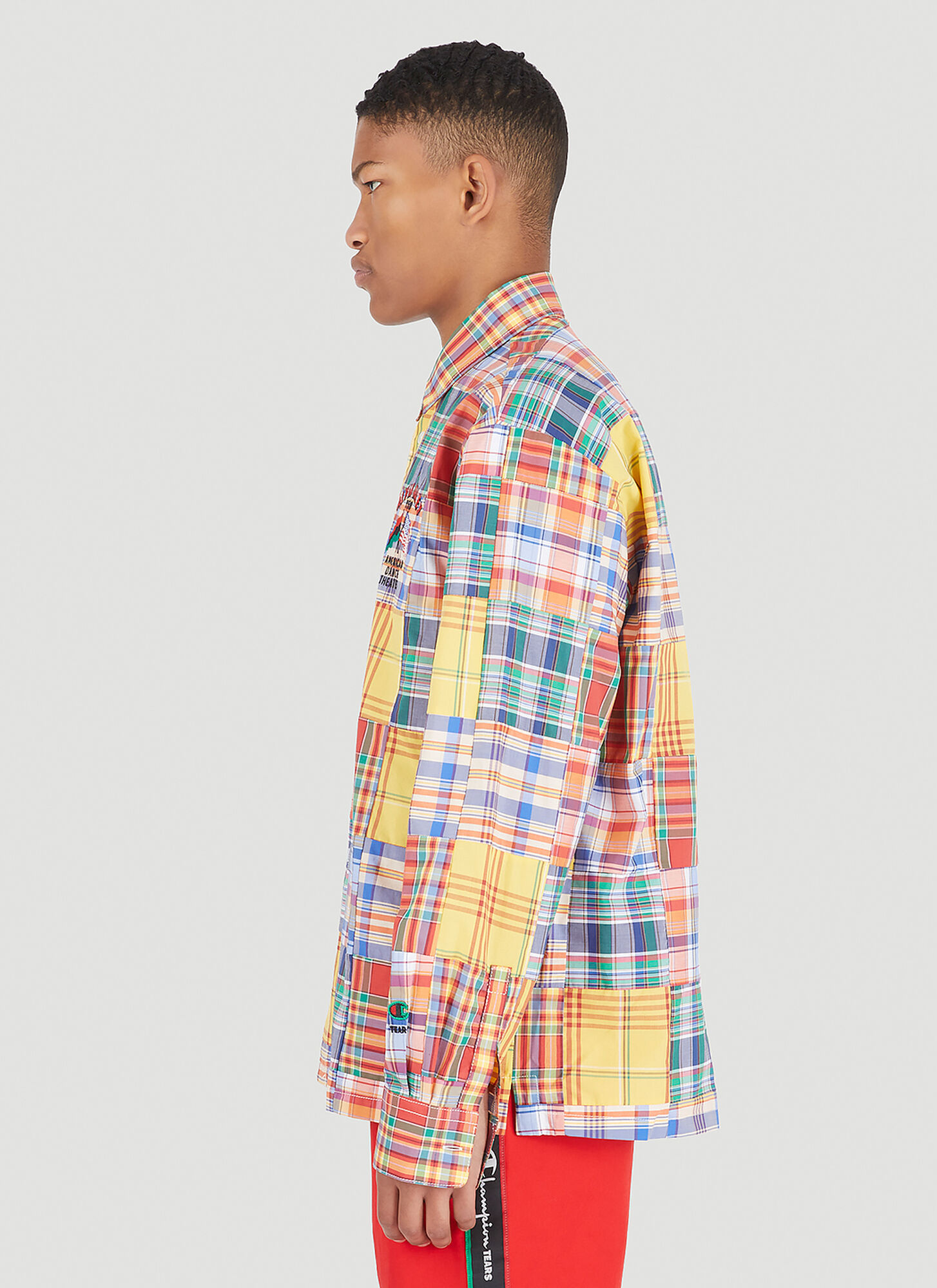  Champion Tears Champion Tears Check Bermuda Shirt - Mann Hemden Multicolour Xl 