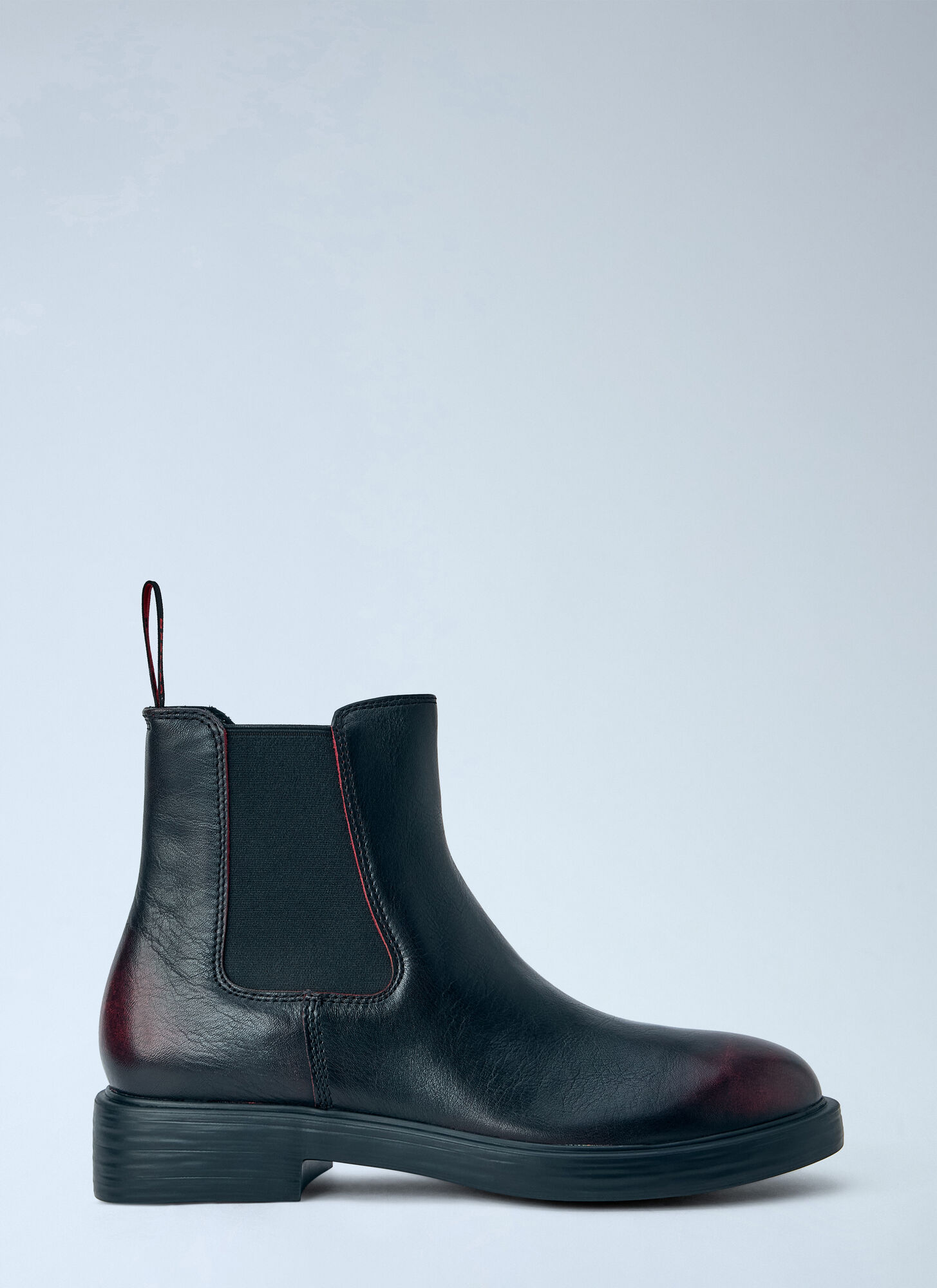 Camper Men's Black Dean Leather Boots - Man Boots Eu - 42