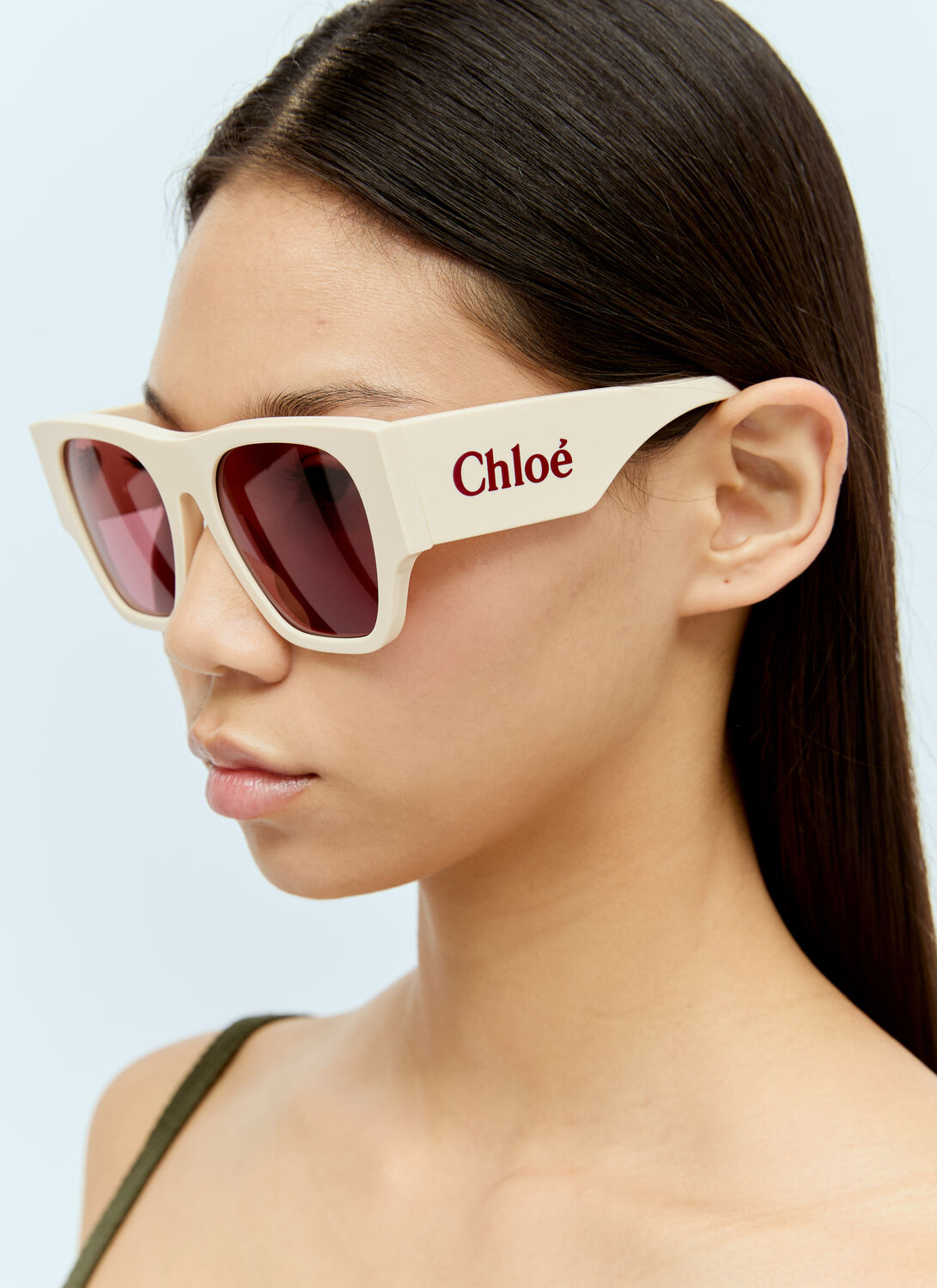 Chloé Ch0233s Sunglasses In Ivory