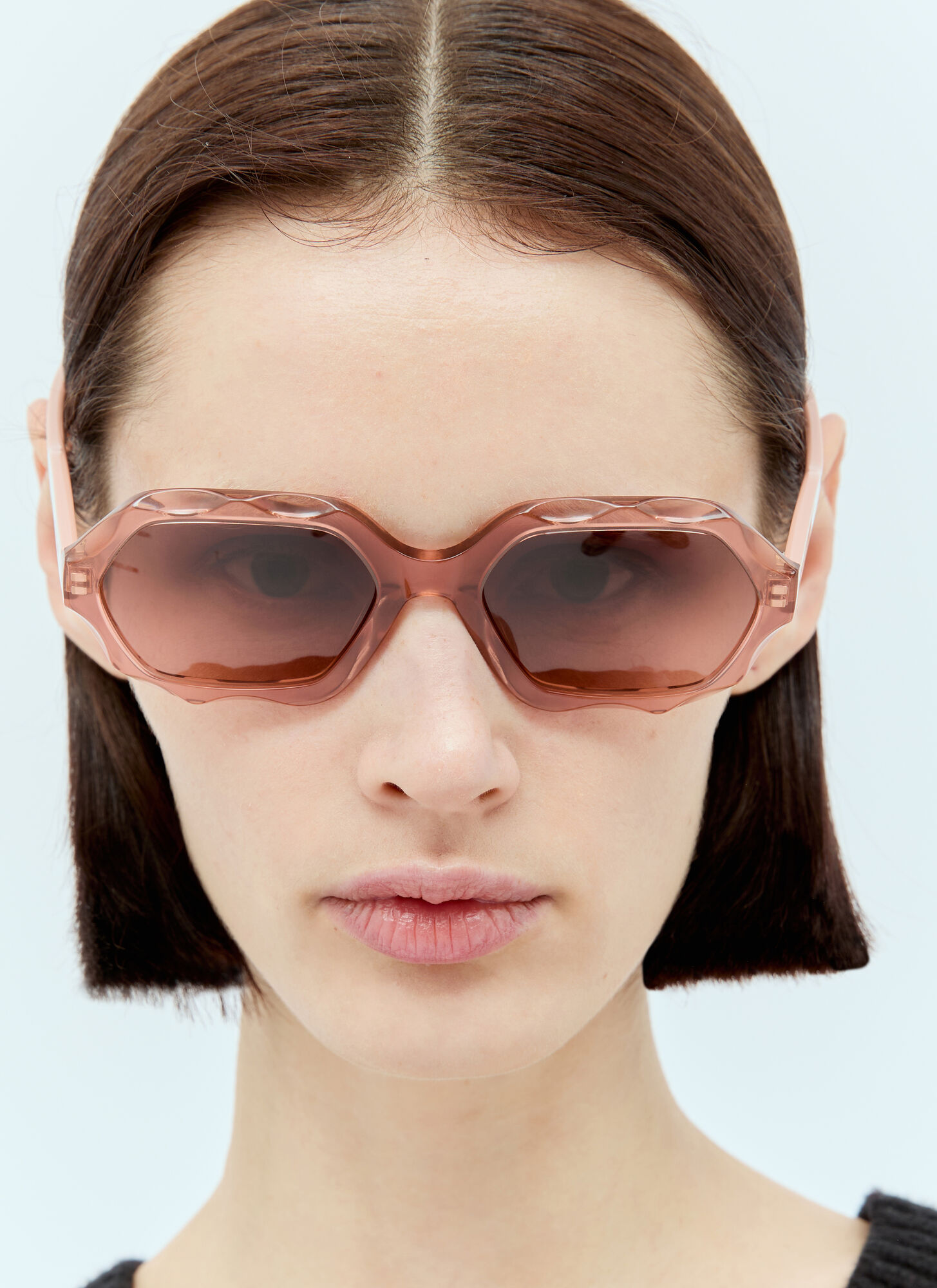 Shop Chloé Olivia Sunglasses In Pink
