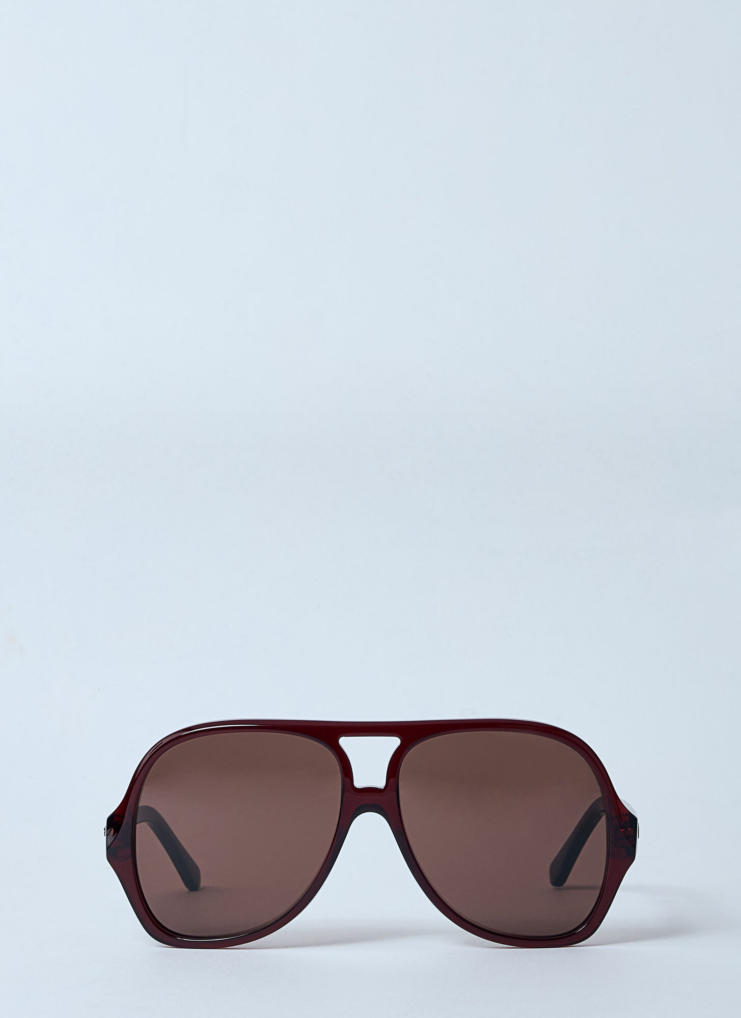Chloé Donna Marrone Ch0289s 002 Occhiali Da Sole Acetato Pilot - Immagine 2