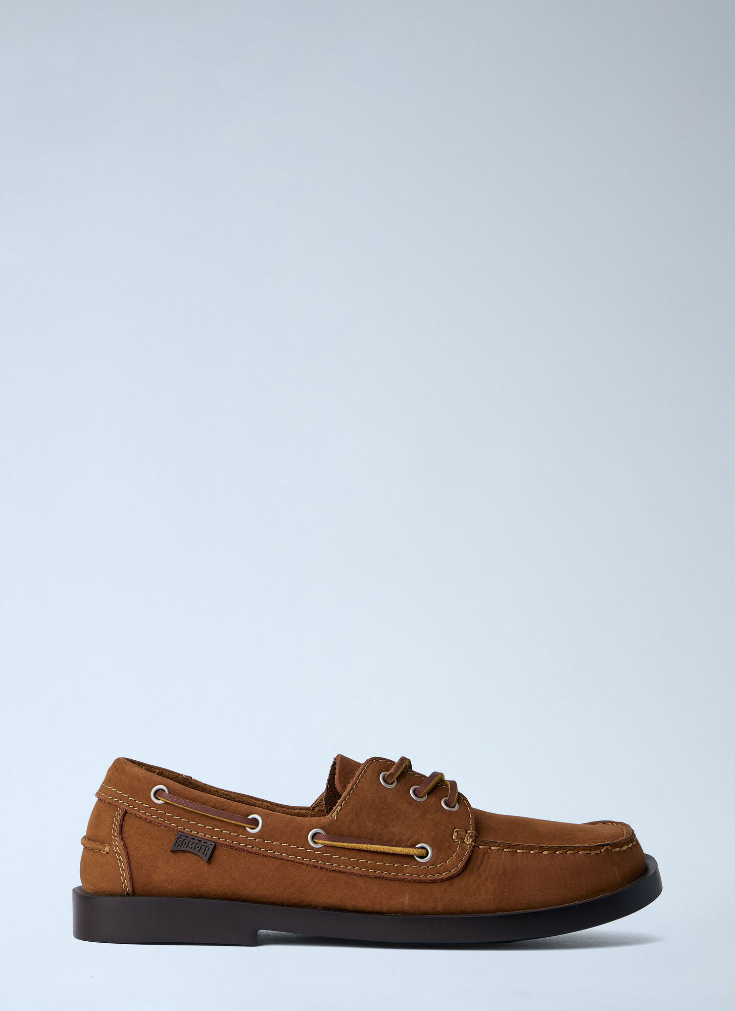 Camper Uomo Marrone - Scarpe Da Barca In Pelle Don - Shoes - 45 Eu - Immagine 3