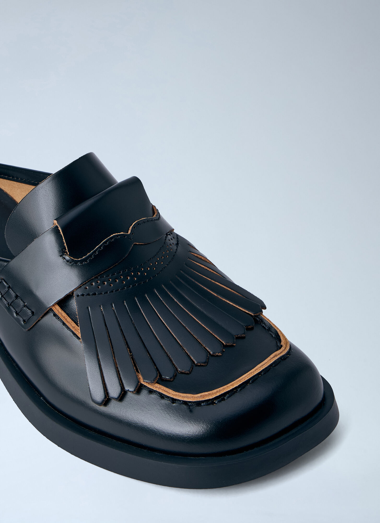  Camper Camper Leather Tassel Loafers - Frau Loafers Black Eu - 38 