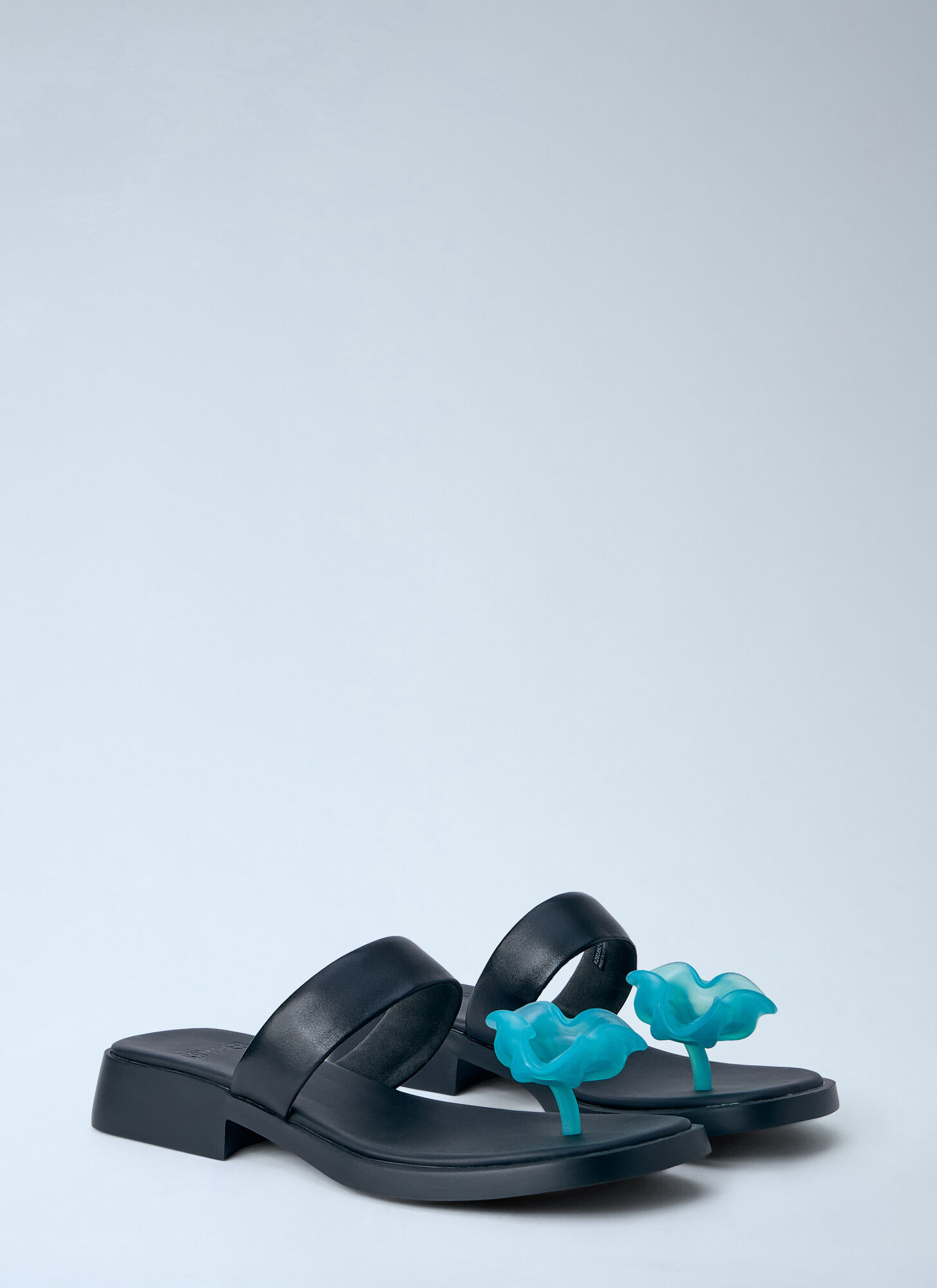  Camper Camper Sculptural Toe Ring Sandals - Frau Sandalen Black Eu - 39 
