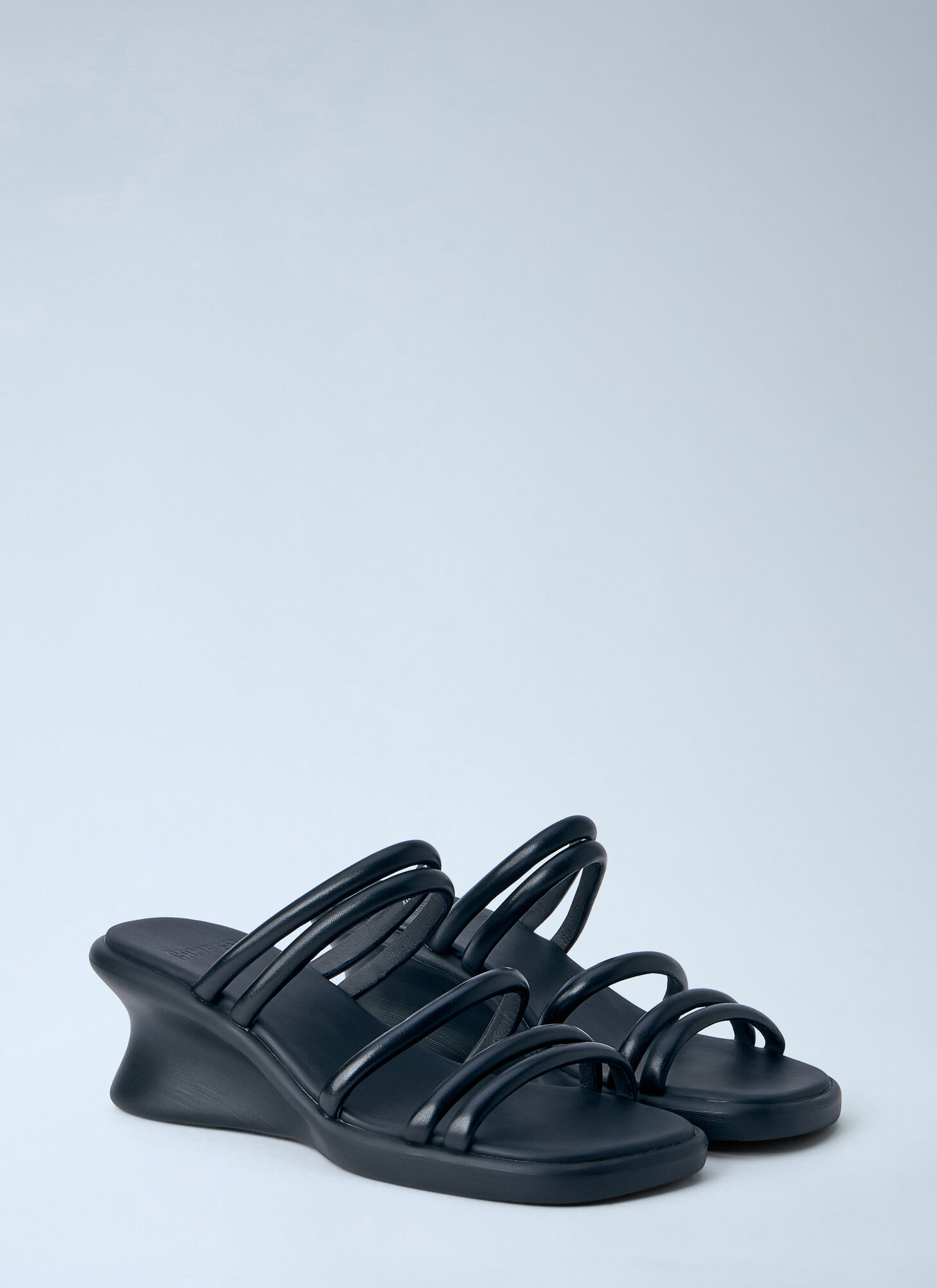  Camper Camper Strappy Wedge Sandals - Frau Sandalen Black Eu - 41 