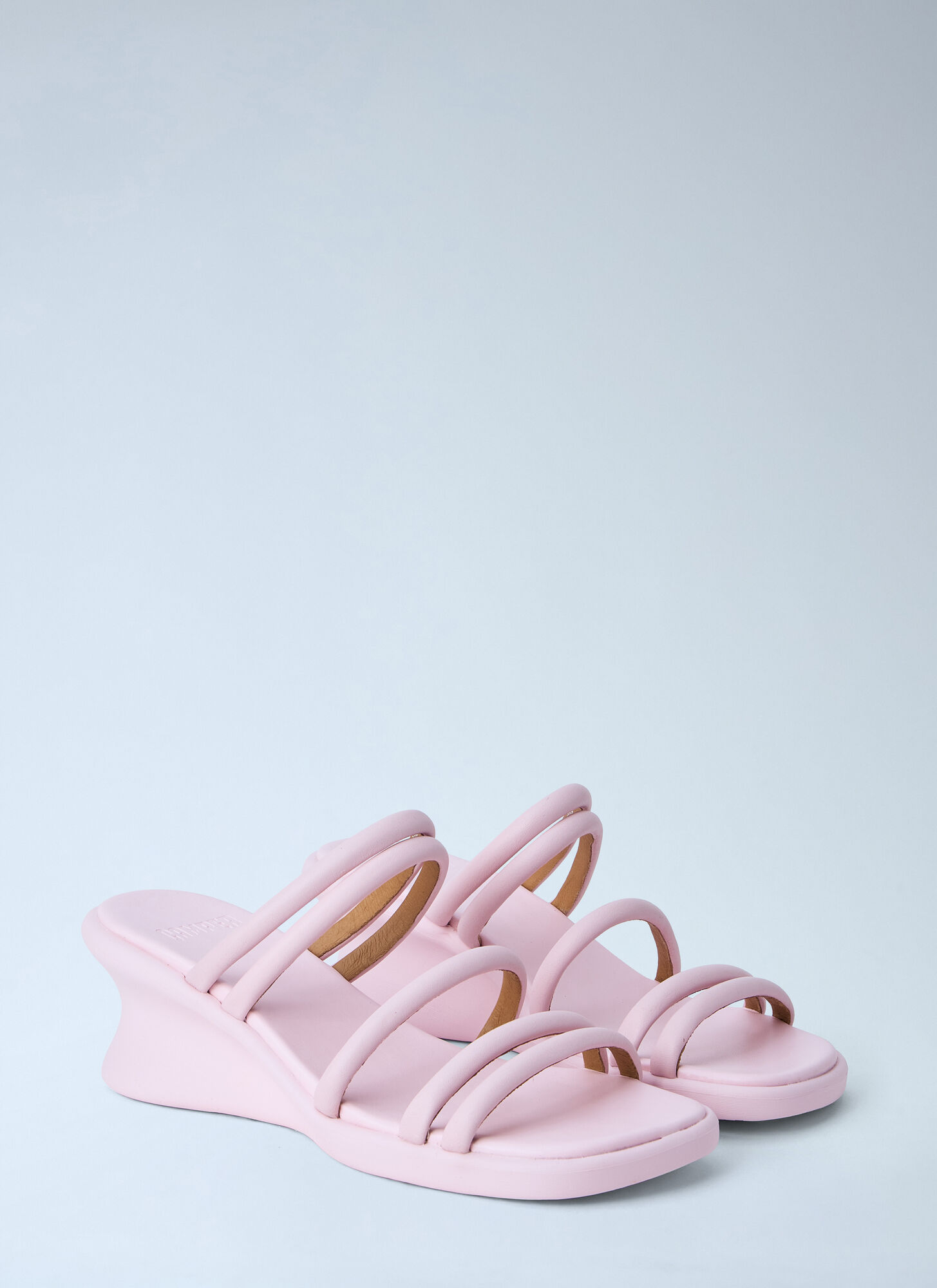 Camper Camper Strappy Wedge Sandals - Frau Sandalen Pink Eu - 40 