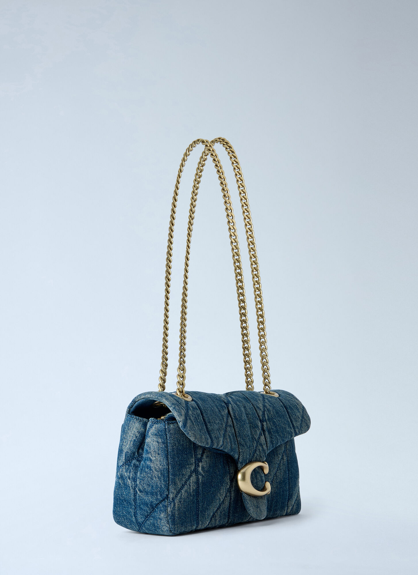  Coach Coach Tabby Shoulder Bag 26 - Frau Schultertaschen Blue One Size 