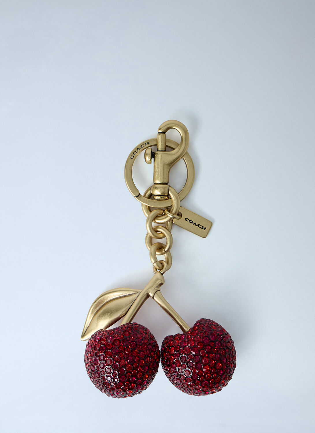 Coach Bag Charm In Gold