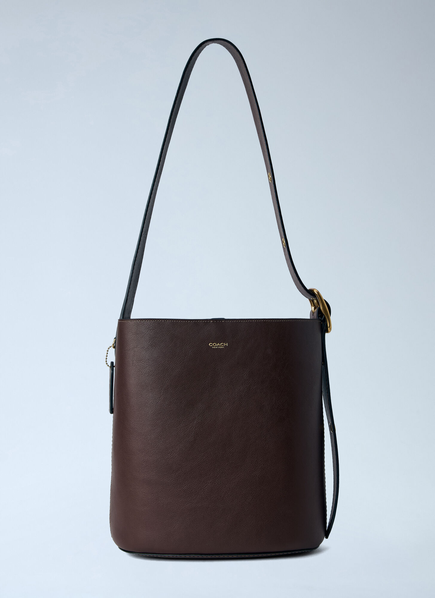Coach Bleecker Bucket Bag - Woman Shoulder Bags Dark Brown One Size - Immagine 1