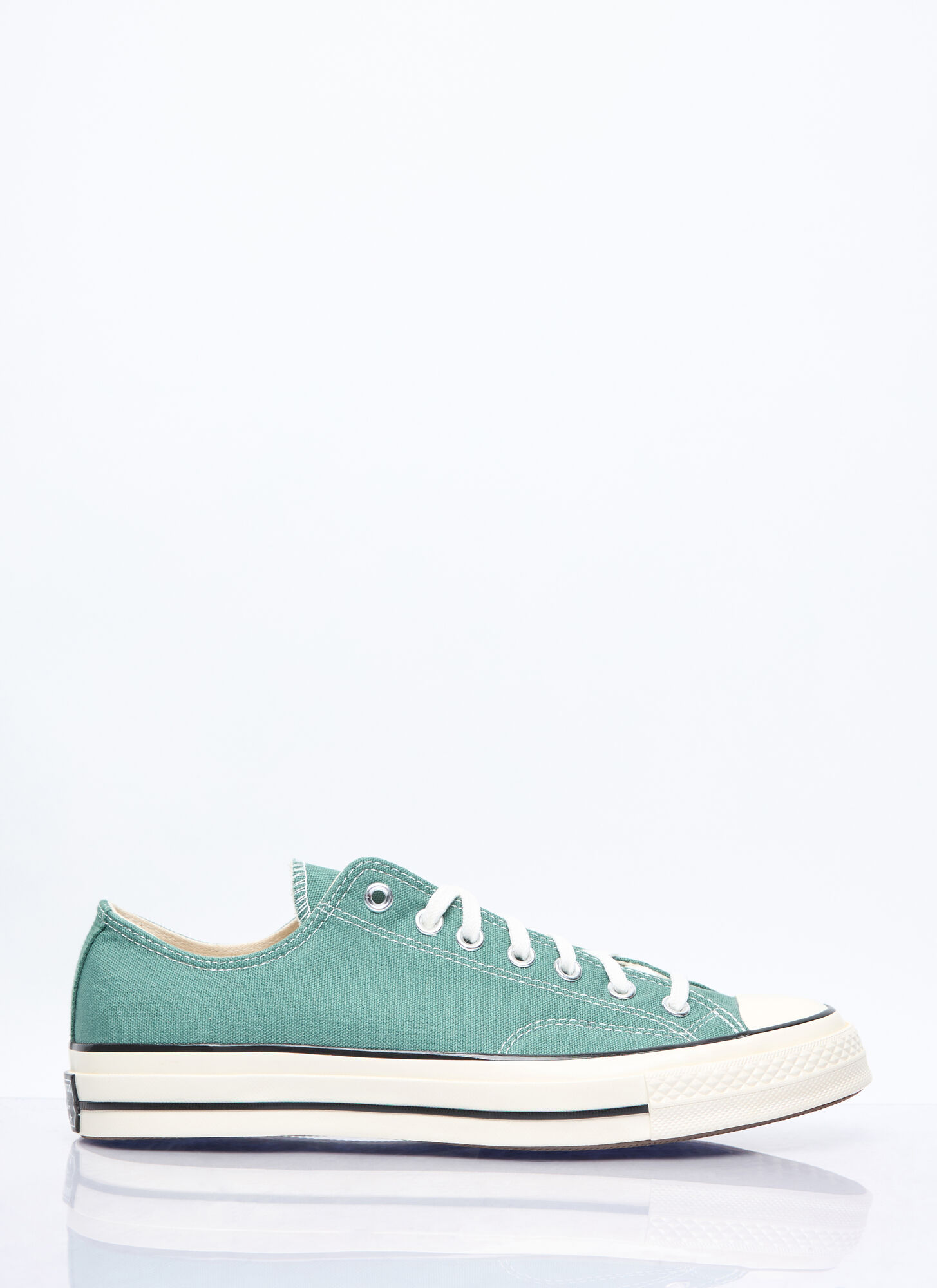 Converse Unisex Green Chuck 70 Low-Top Sneakers - Sneakers Uk - 04