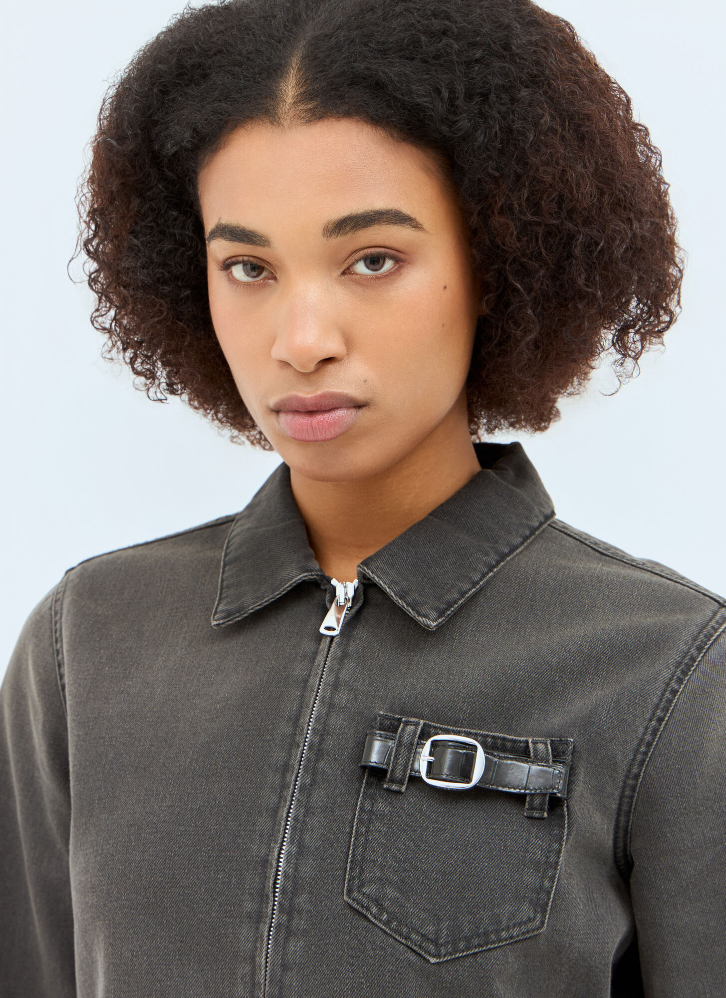  Coperni Coperni Workwear Denim Jacket - Woman Jackets Grey M 