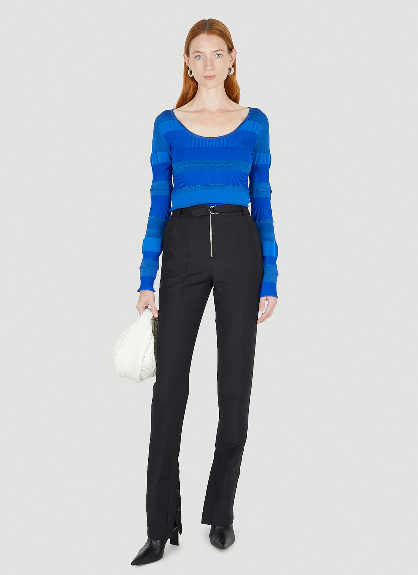  Capasa Milano Capasa Milano Tailored Military Pants - Frau Hosen Black It - 40 