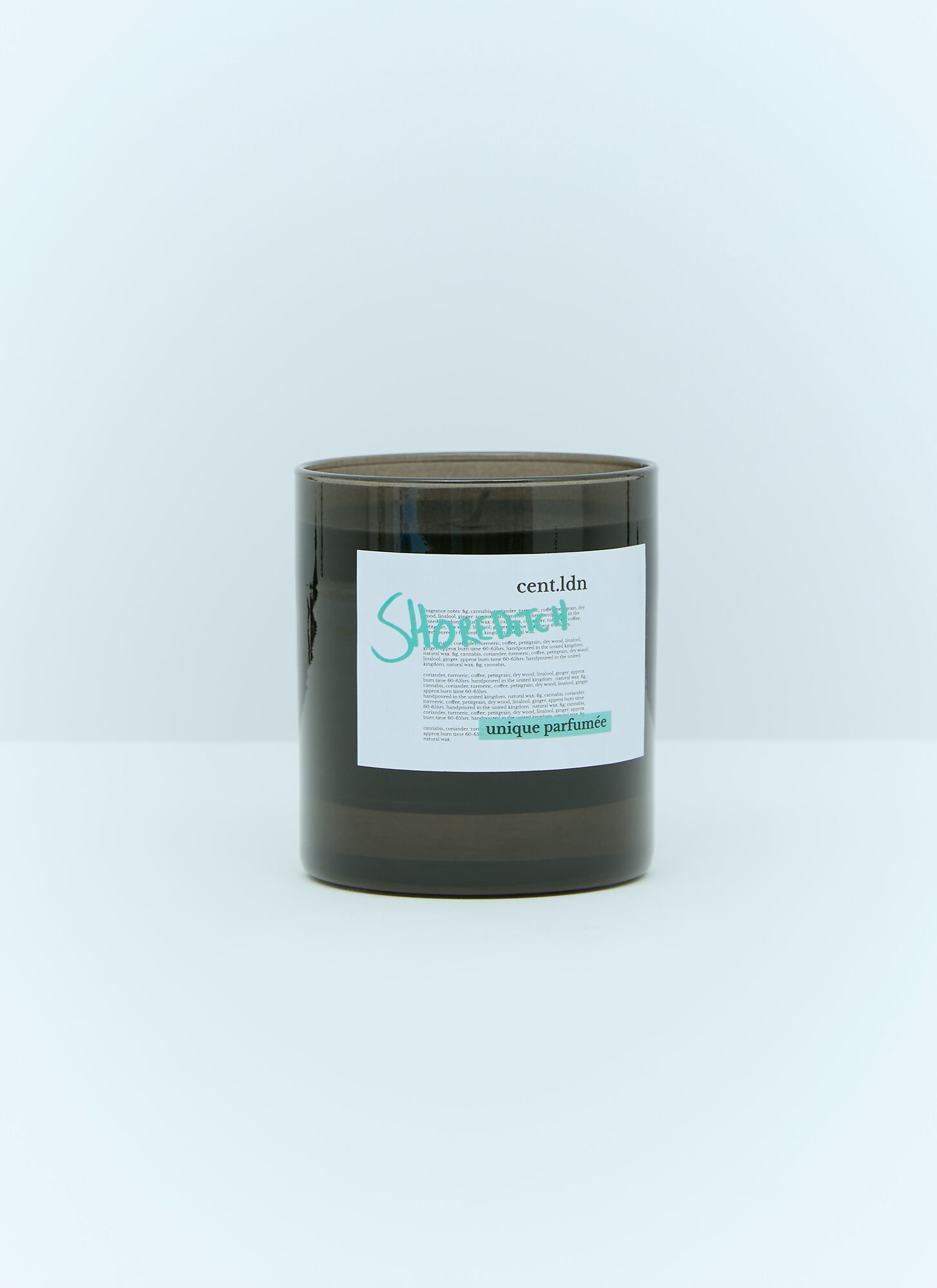 Cent.ldn Unisex Black Shoreditch Scented Candle - Candles & Scents One Size