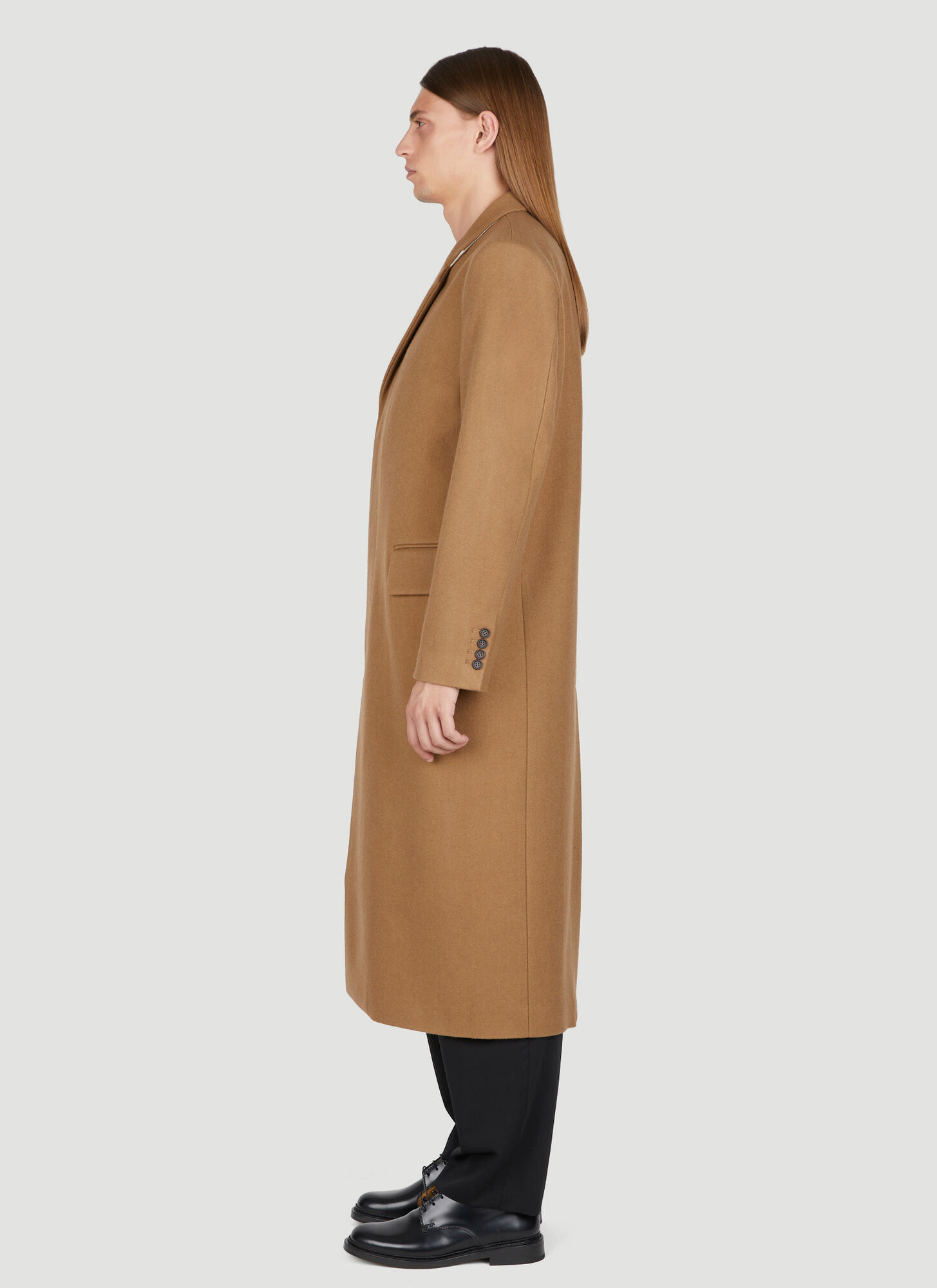  Diomene Diomene Wool Coat - Mann Mäntel Camel It - 46 