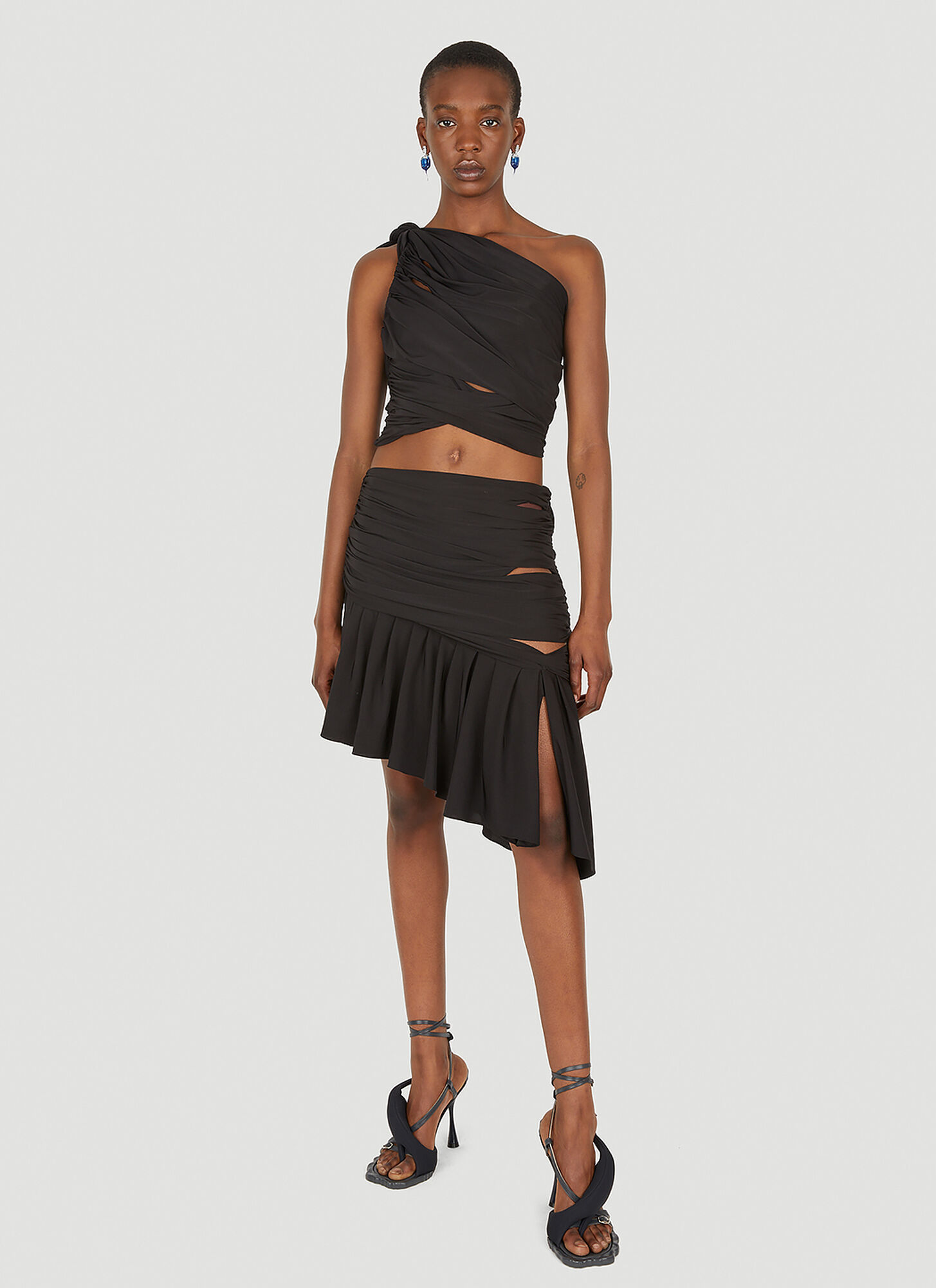  Di Petsa Di Petsa Oracle Top - Frau Tops Black M 