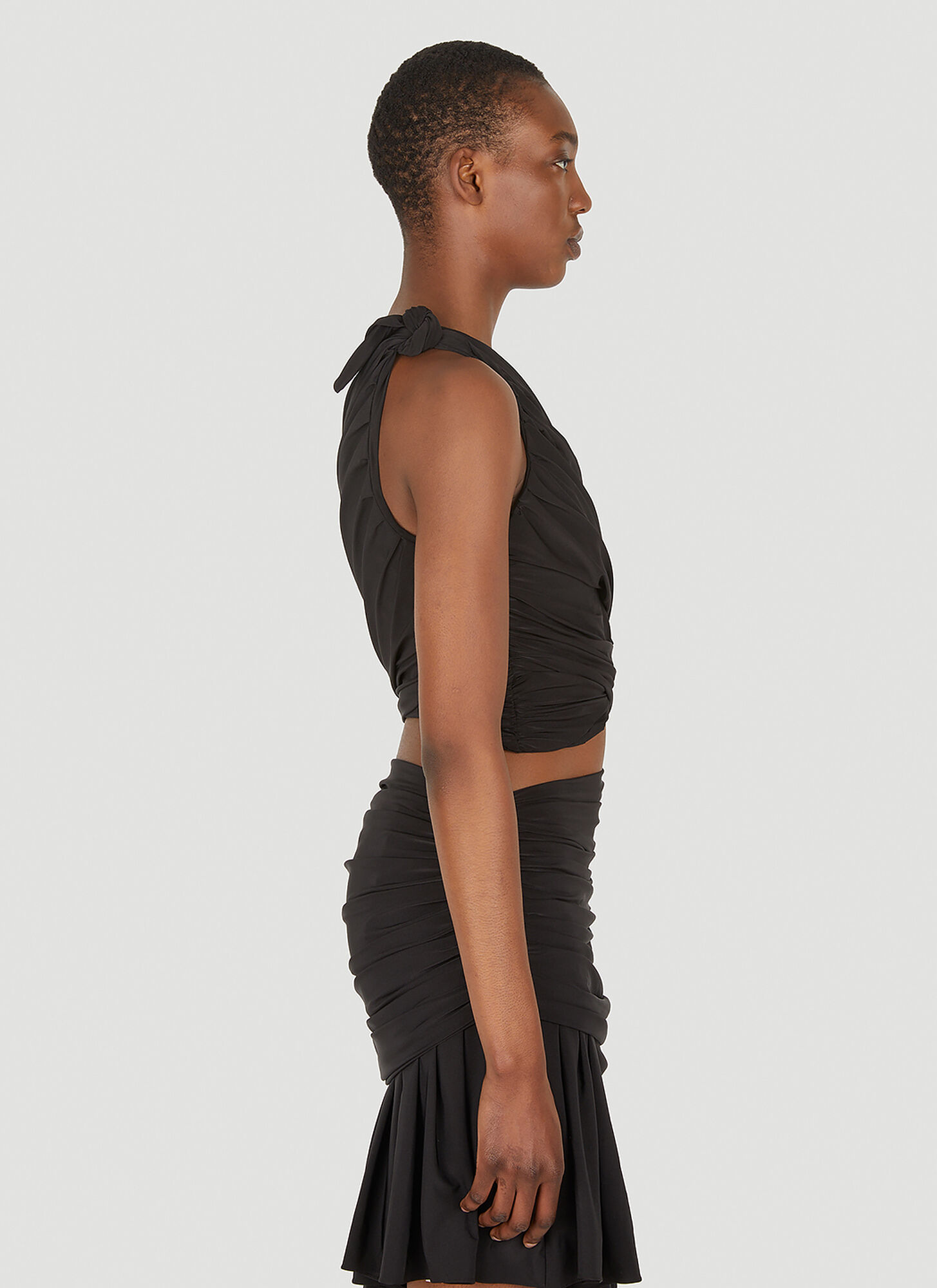  Di Petsa Di Petsa Oracle Top - Frau Tops Black M 