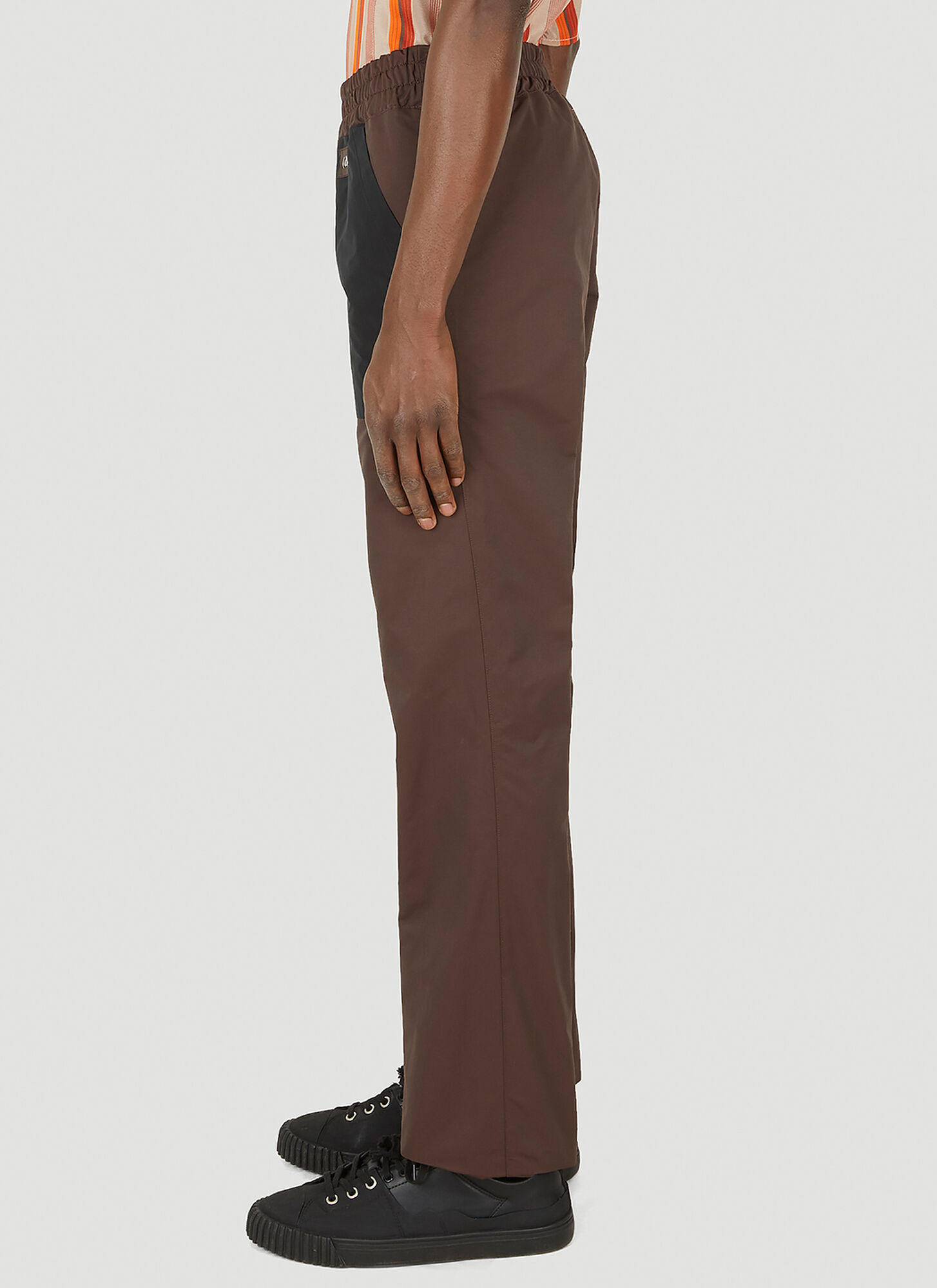  (di)vision (di)vision Split Panel Track Pants -  Trainingshosen Brown S 