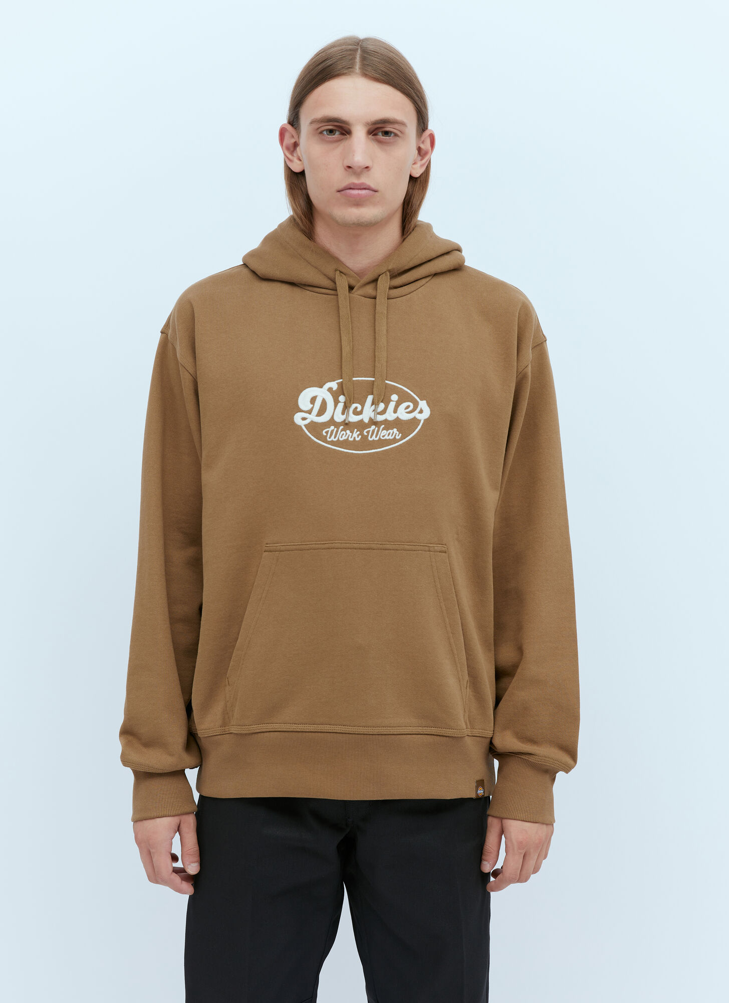 Dickies Gridley Hooded Sweatshirt In Brown