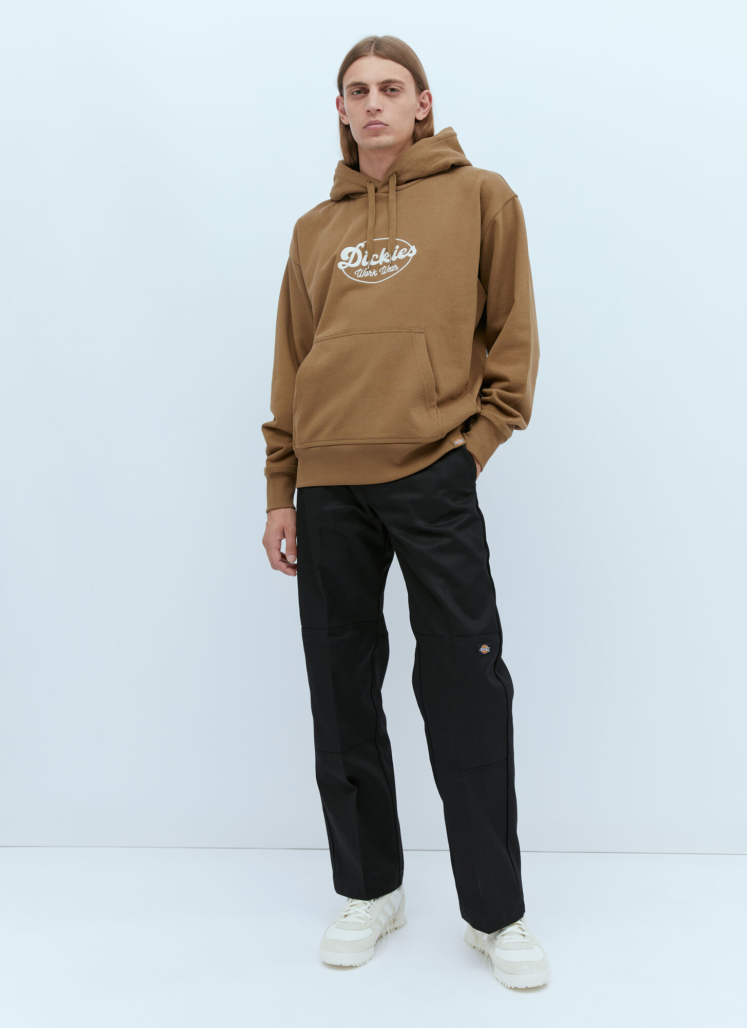  Dickies Dickies Gridley Hooded Sweatshirt - Mann Sweatshirts Brown S 