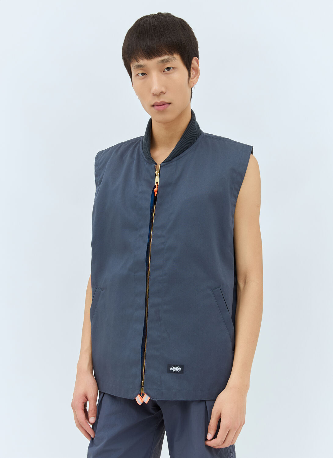 Dickies Tdc Multi Function Eisenhower Vest Navy In Navy