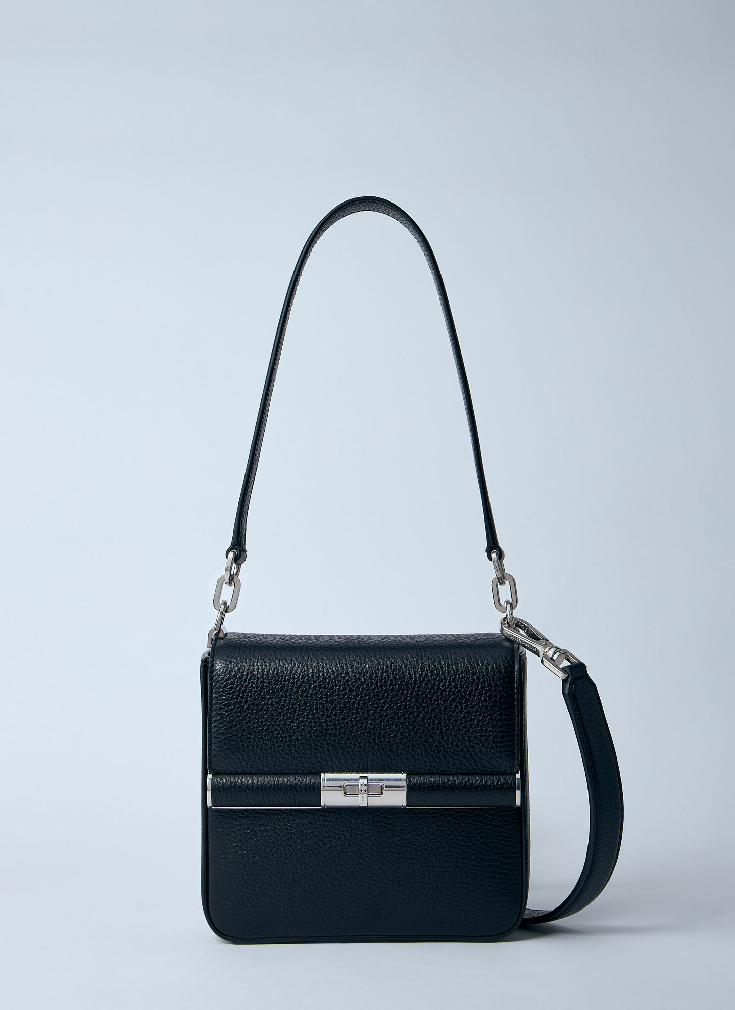Dolce & Gabbana Leather Crossbody Bag In Black