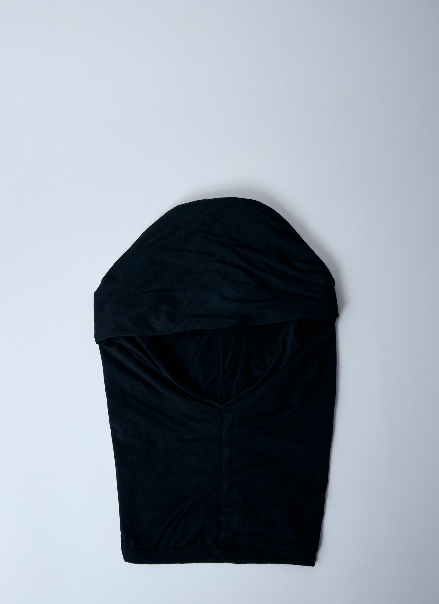 Rick Owens Drkshdw Organic Cotton Balaclava In Black