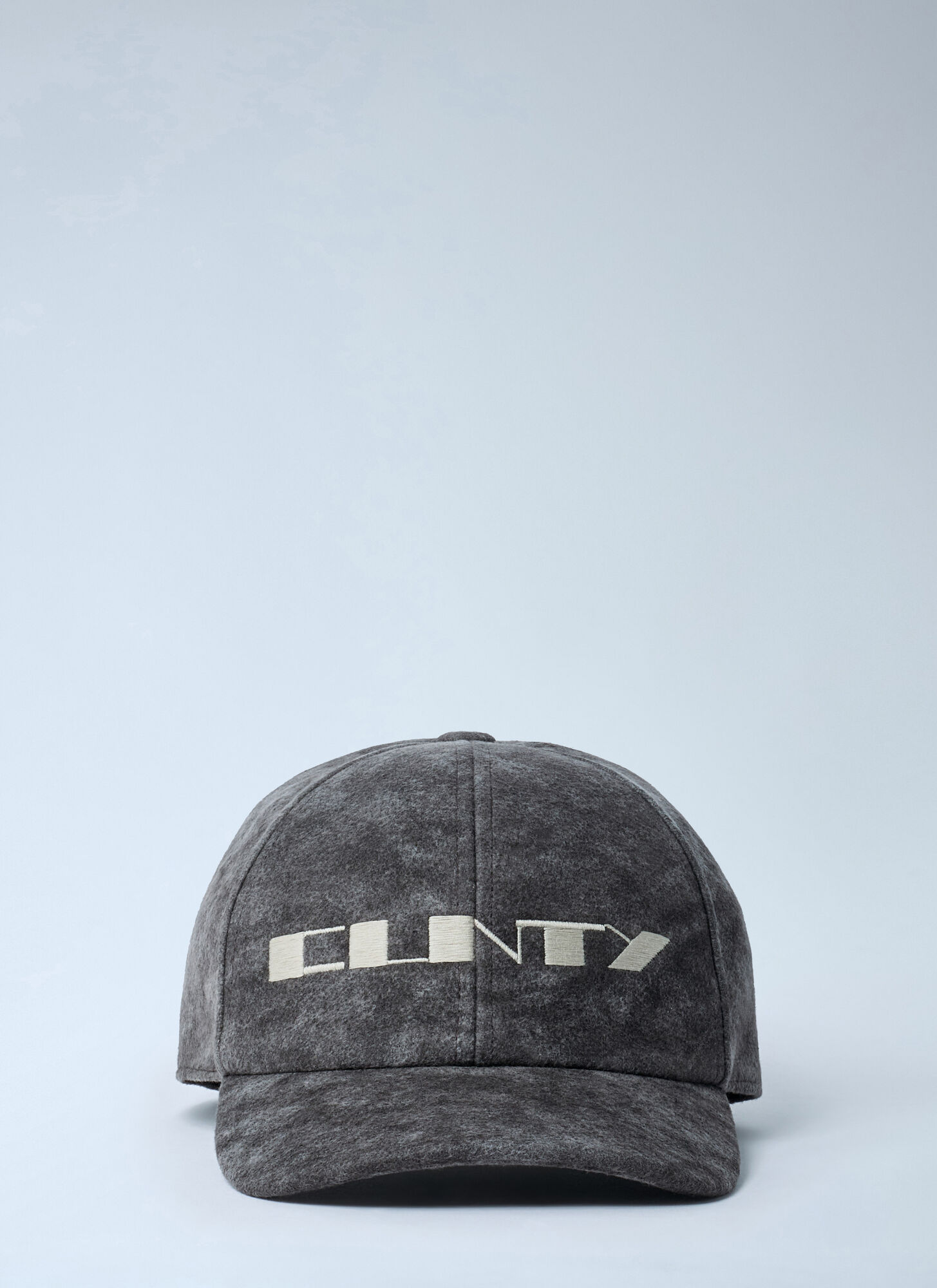 Rick Owens Drkshdw Embroidered Baseball Cap In Brown