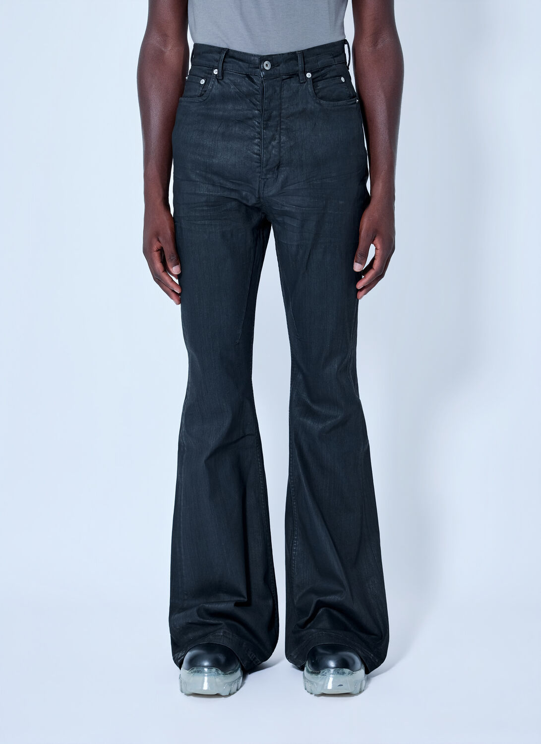 Rick Owens DRKSHDW Bolan Bootcut Jeans - Man Jeans Black 30